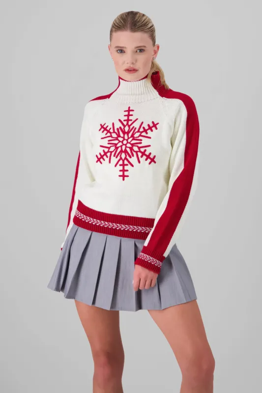 Sueter navideño copo de nieve sold by Shasa