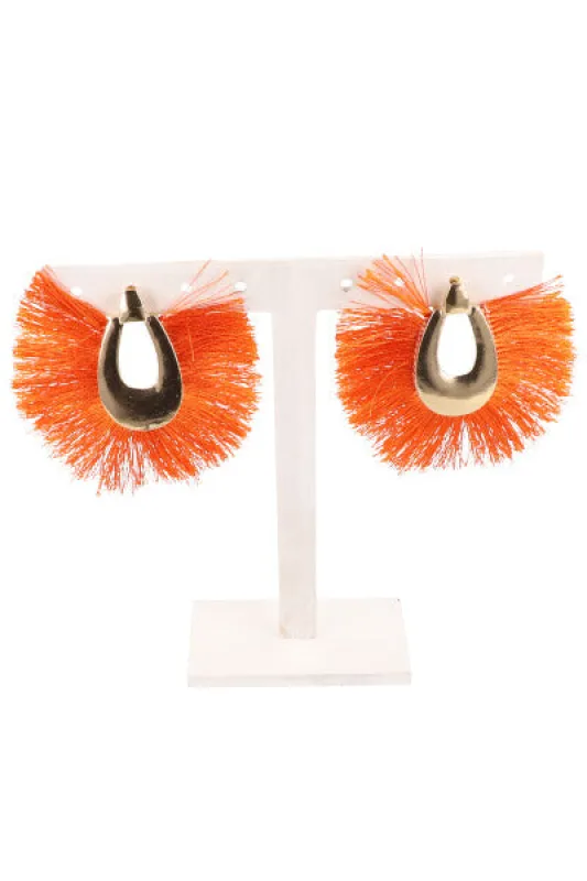 Aretes Gota Flecos sold by Shasa