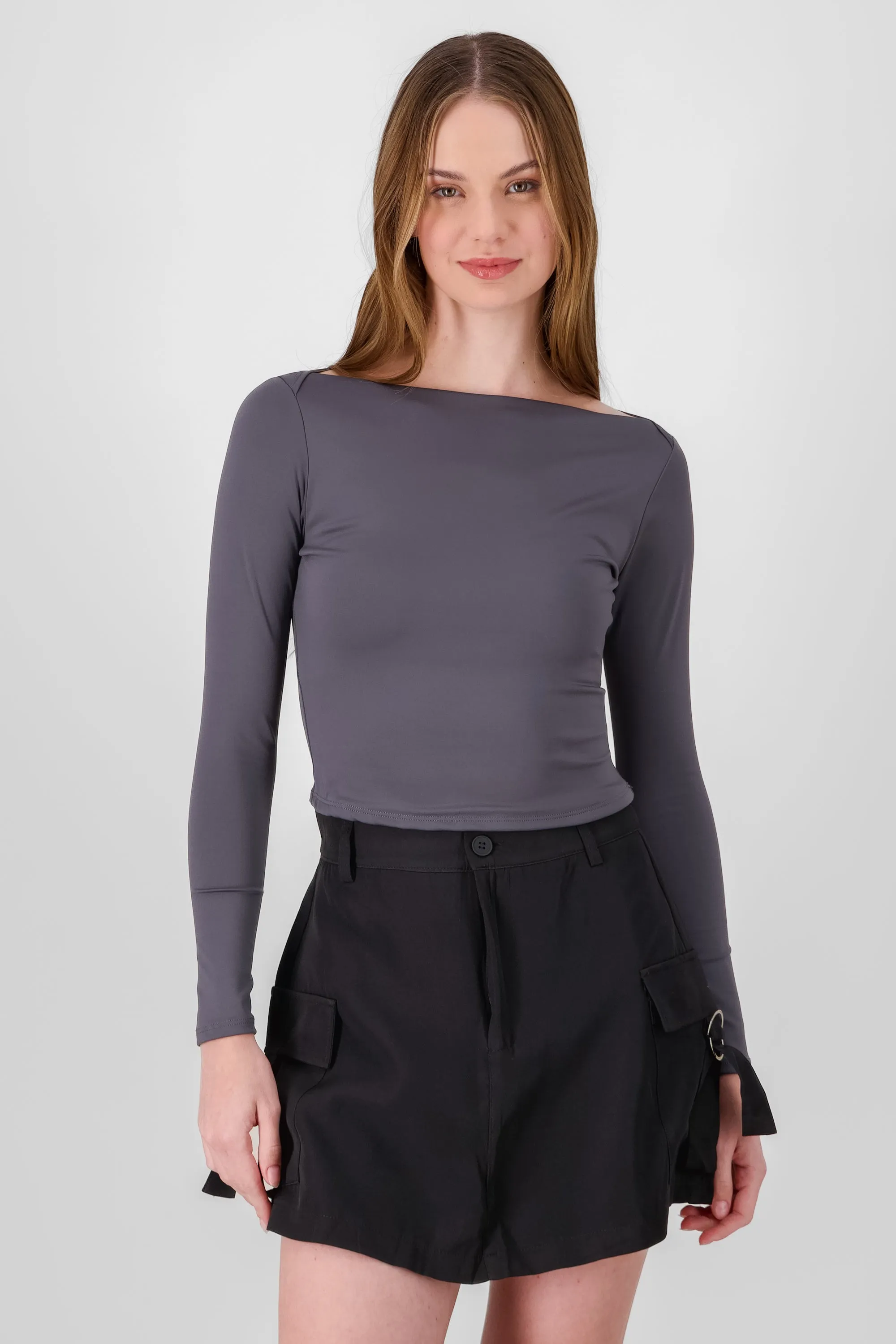 Top liso manga larga doble tela sold by Shasa product image thumbnail 2