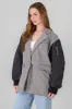 Chamarra oversize con solapa sold by Shasa