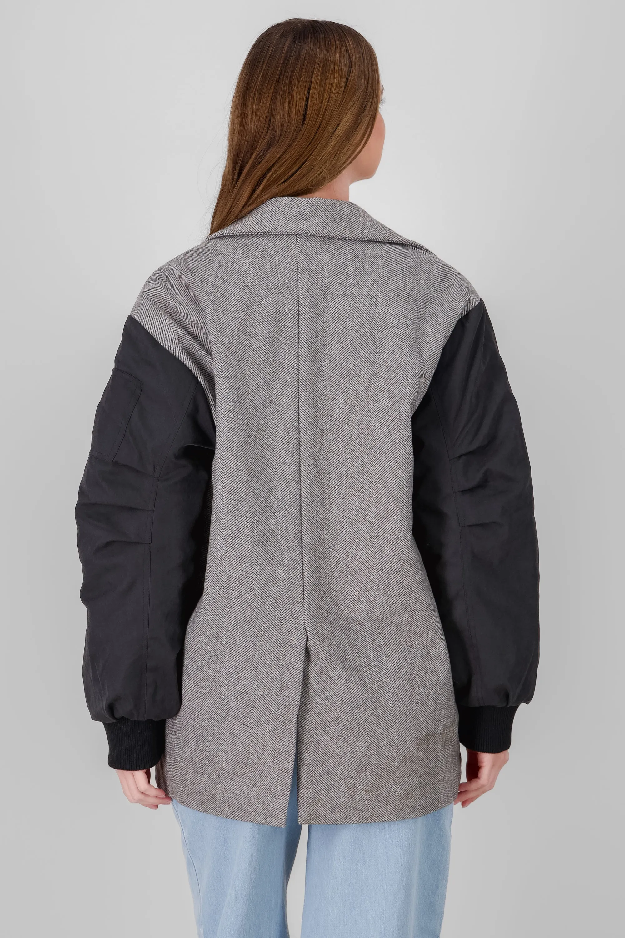 Chamarra oversize con solapa sold by Shasa product image thumbnail 4