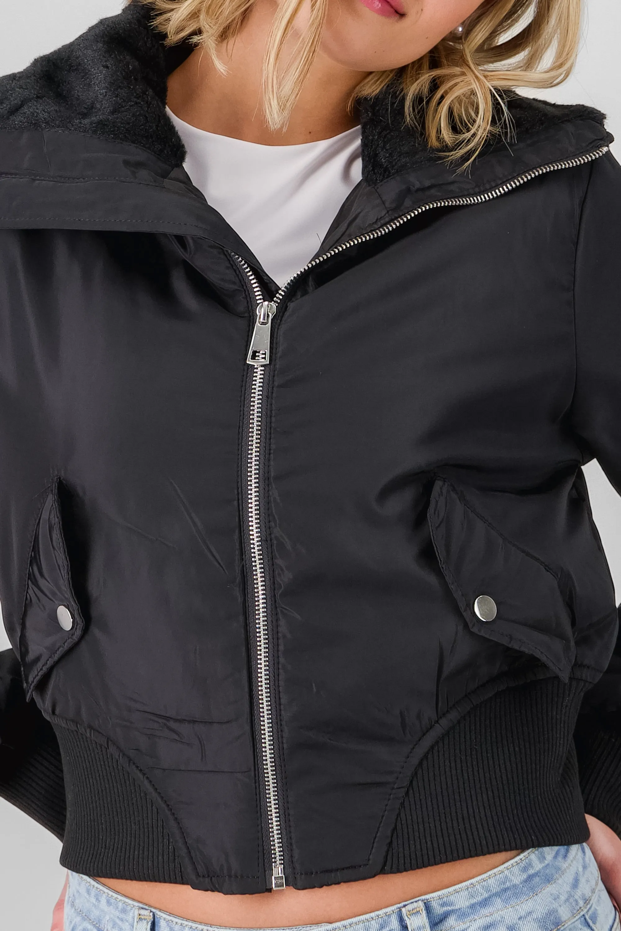 Chamarra puffer con peluche adentro sold by Shasa product image thumbnail 5