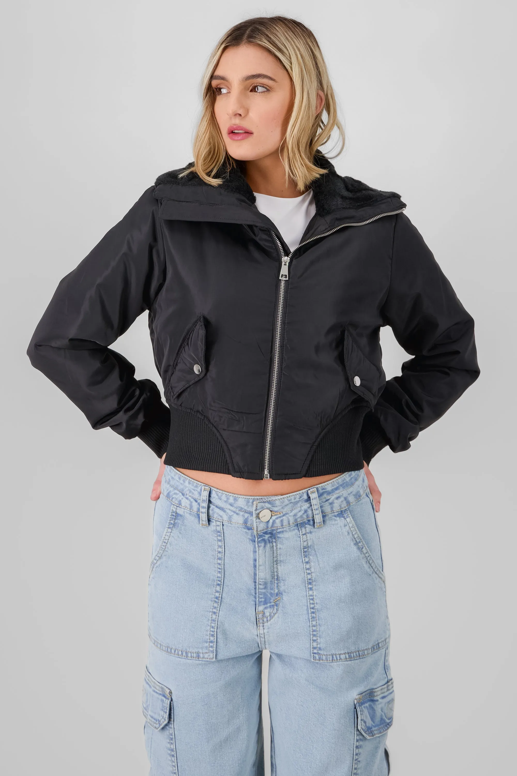 Chamarra puffer con peluche adentro sold by Shasa product image thumbnail 2