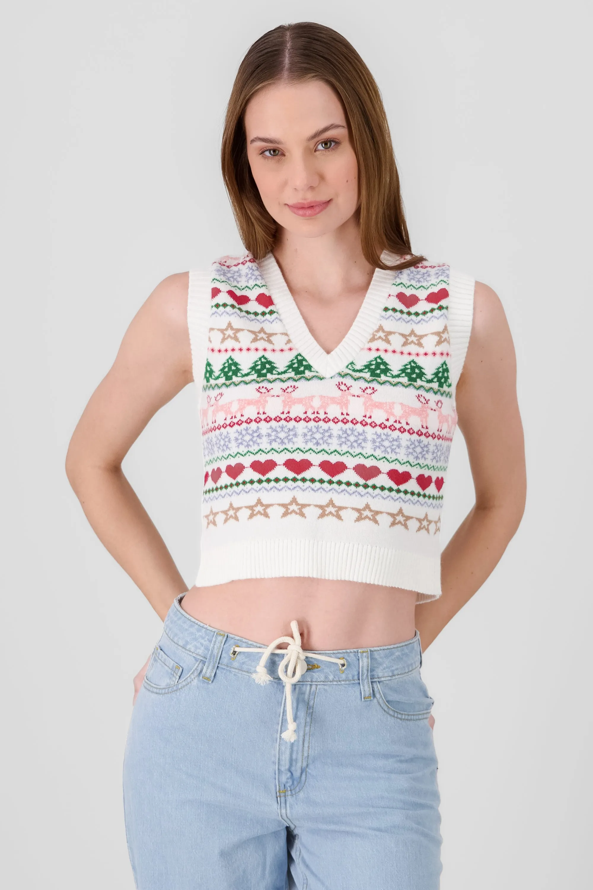 Chaleco navideño figuras sold by Shasa