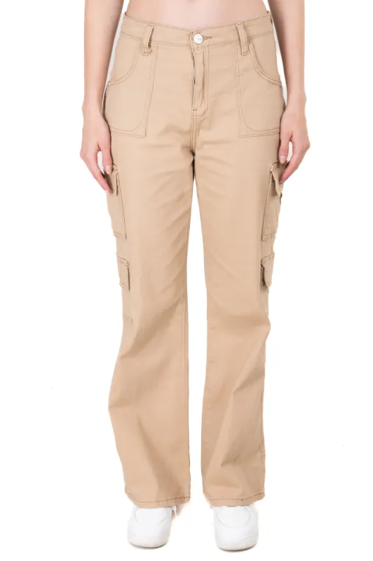 Jeans cargo pierna recta sold by Shasa