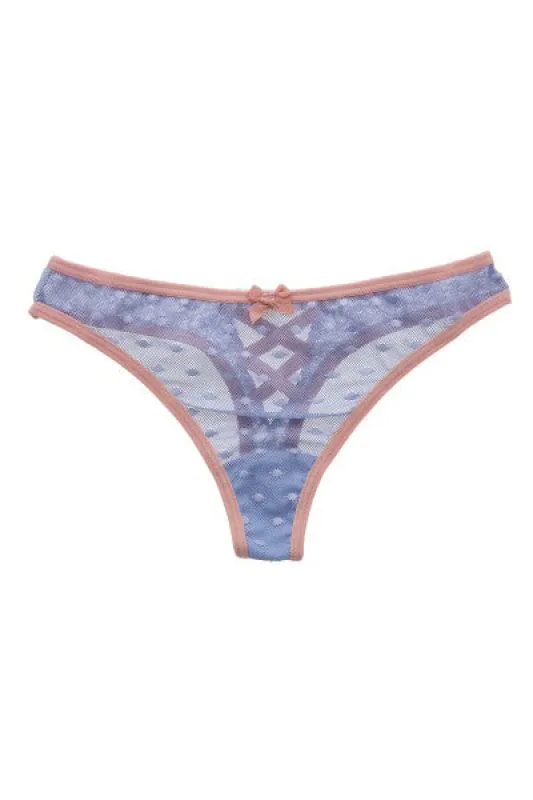 Tanga mesh bicolor sold by Shasa
