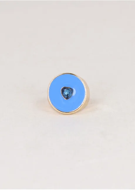 Anillo Circulo Corazon sold by Shasa