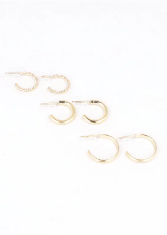 3Pr Arracadas sold by Shasa