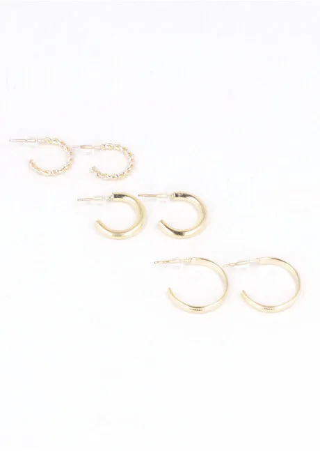 3Pr Arracadas sold by Shasa