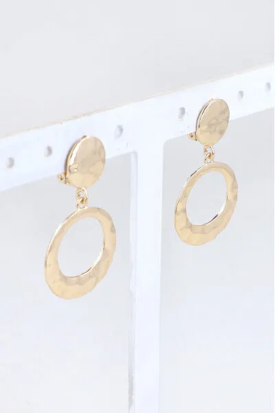 Aretes Circulo Martelinado sold by Shasa product image thumbnail 2