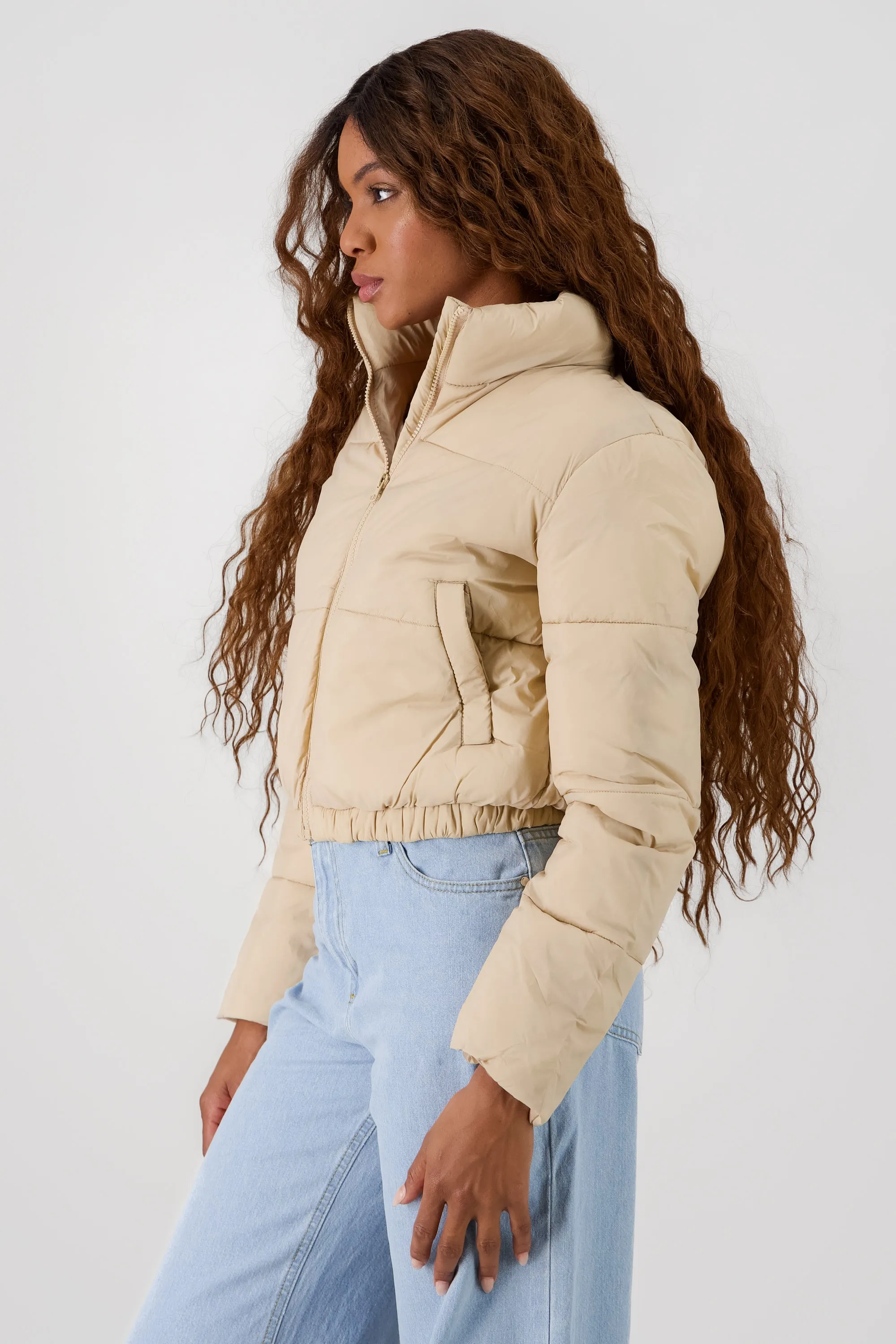 Chamarra capitonada cuello alto sold by Shasa product image thumbnail 3