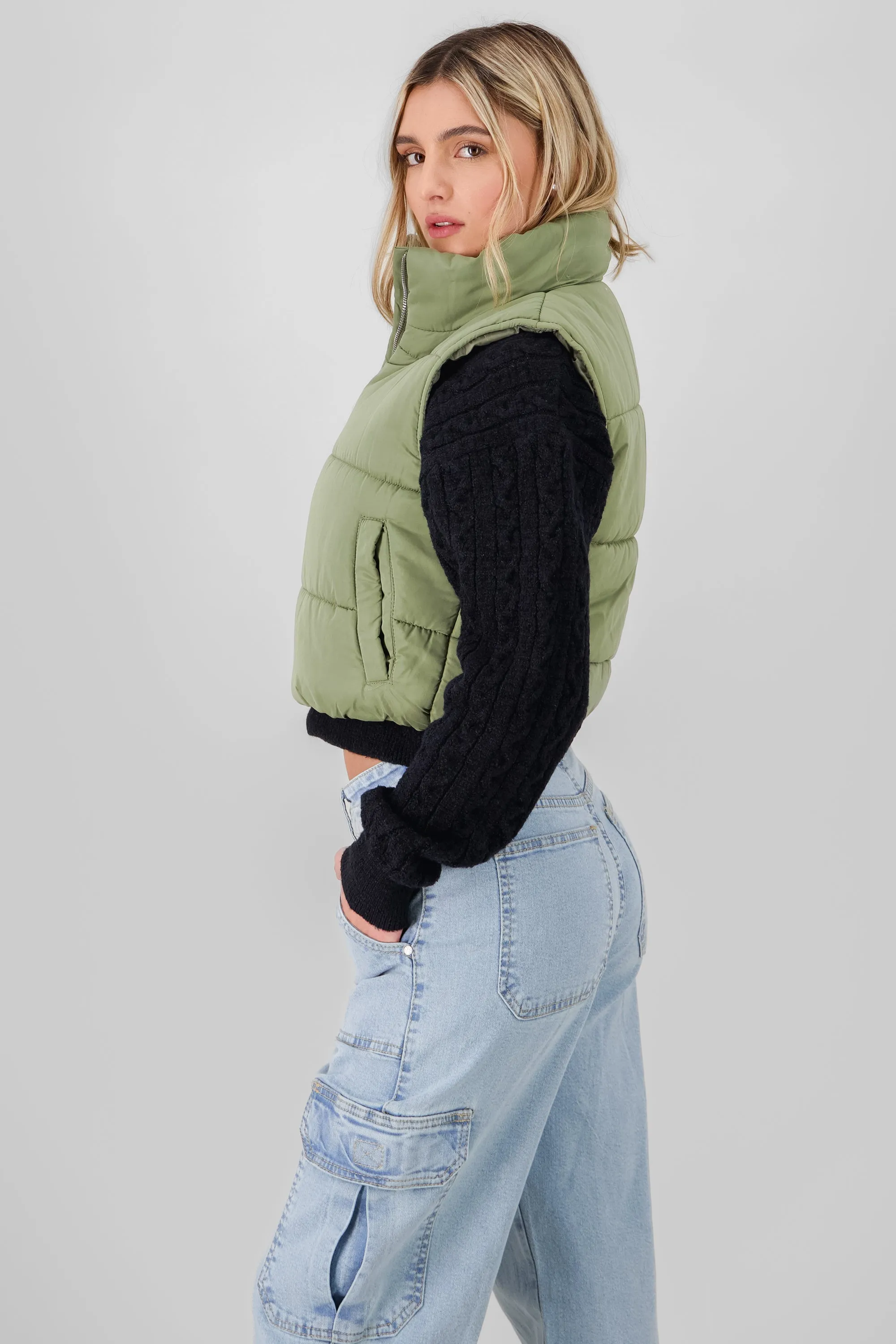 Chaleco corto capitonado sold by Shasa product image thumbnail 3