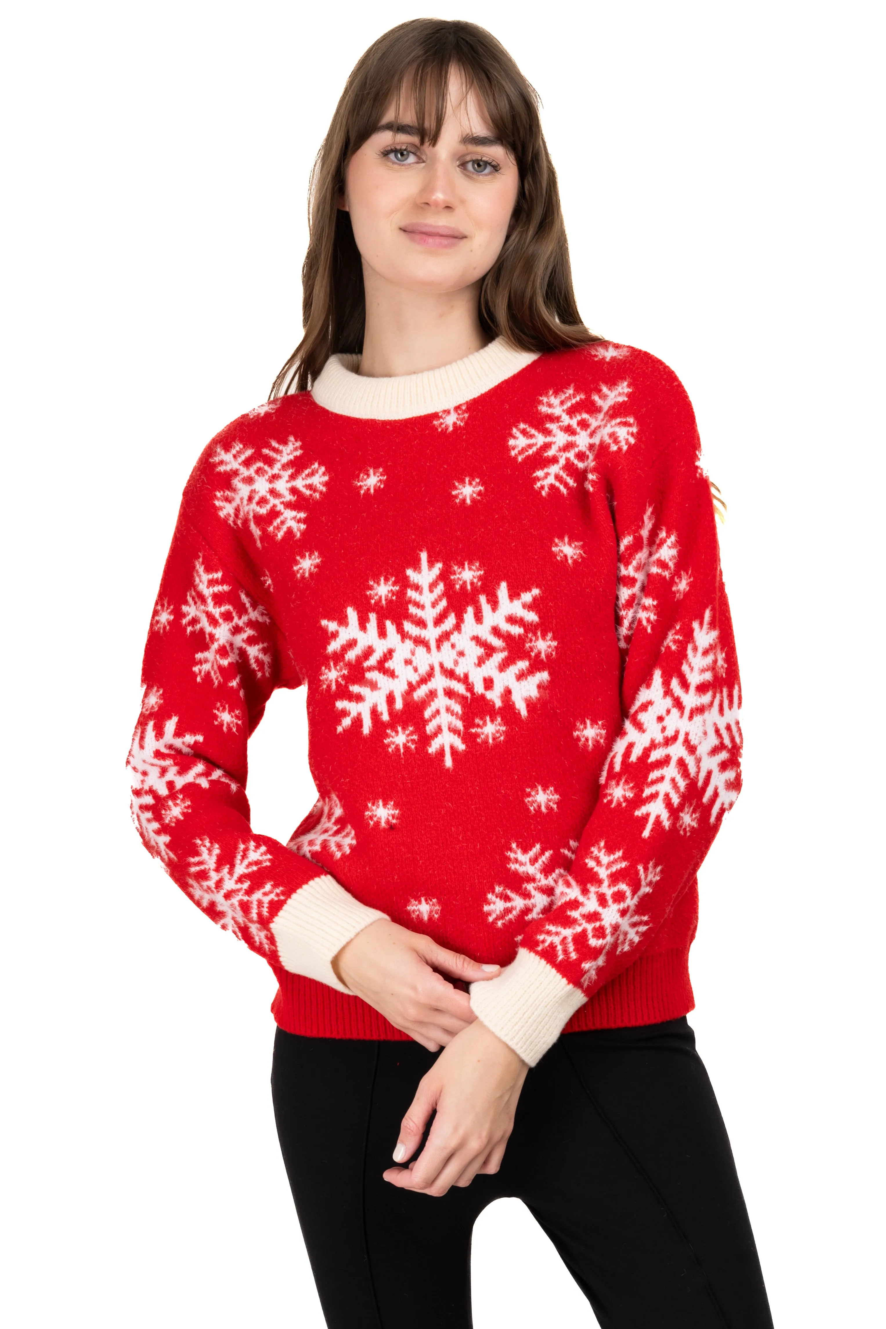 Suéter tejido copos nieve sold by Shasa product image thumbnail 2