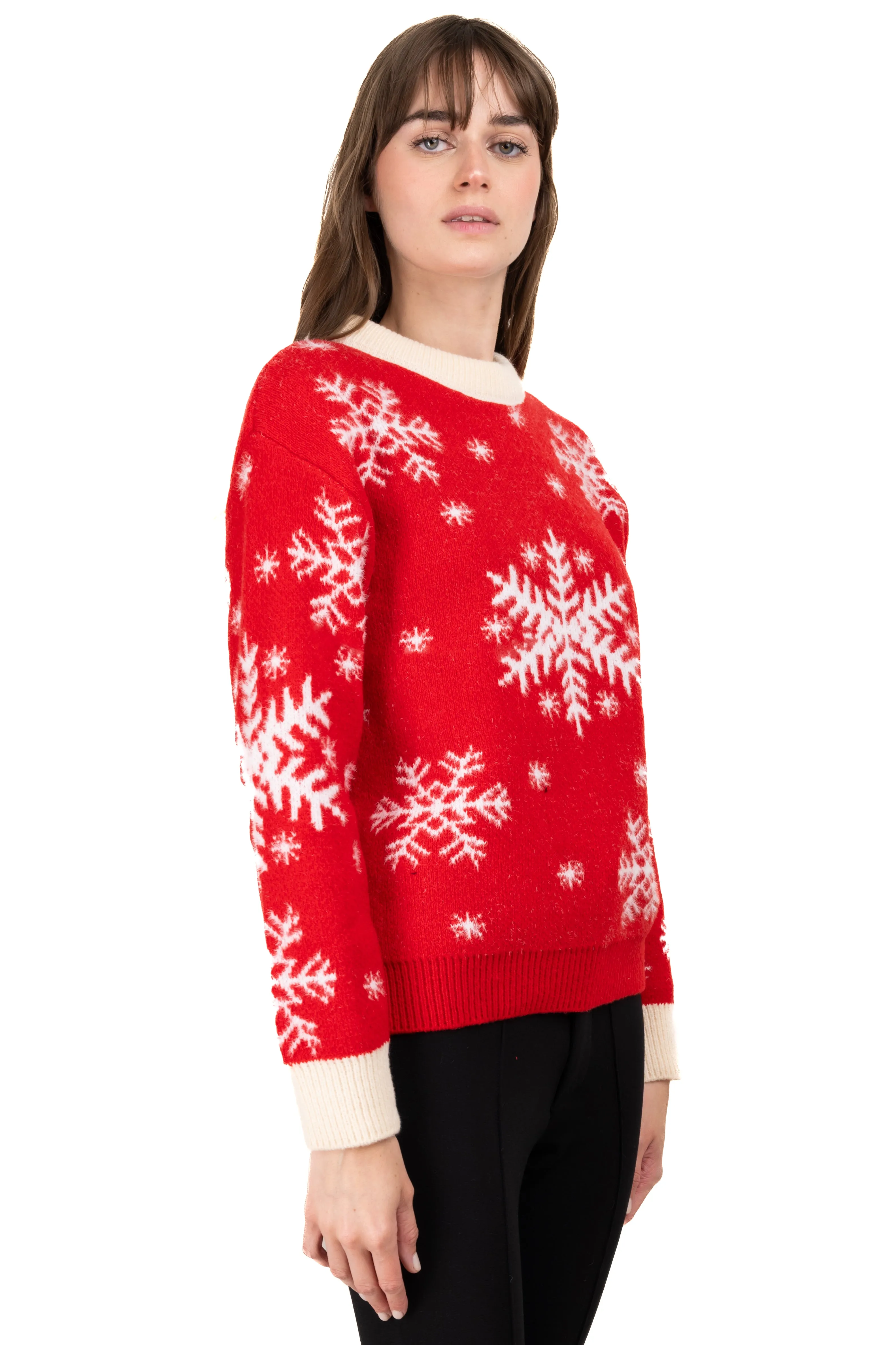 Suéter tejido copos nieve sold by Shasa product image thumbnail 3