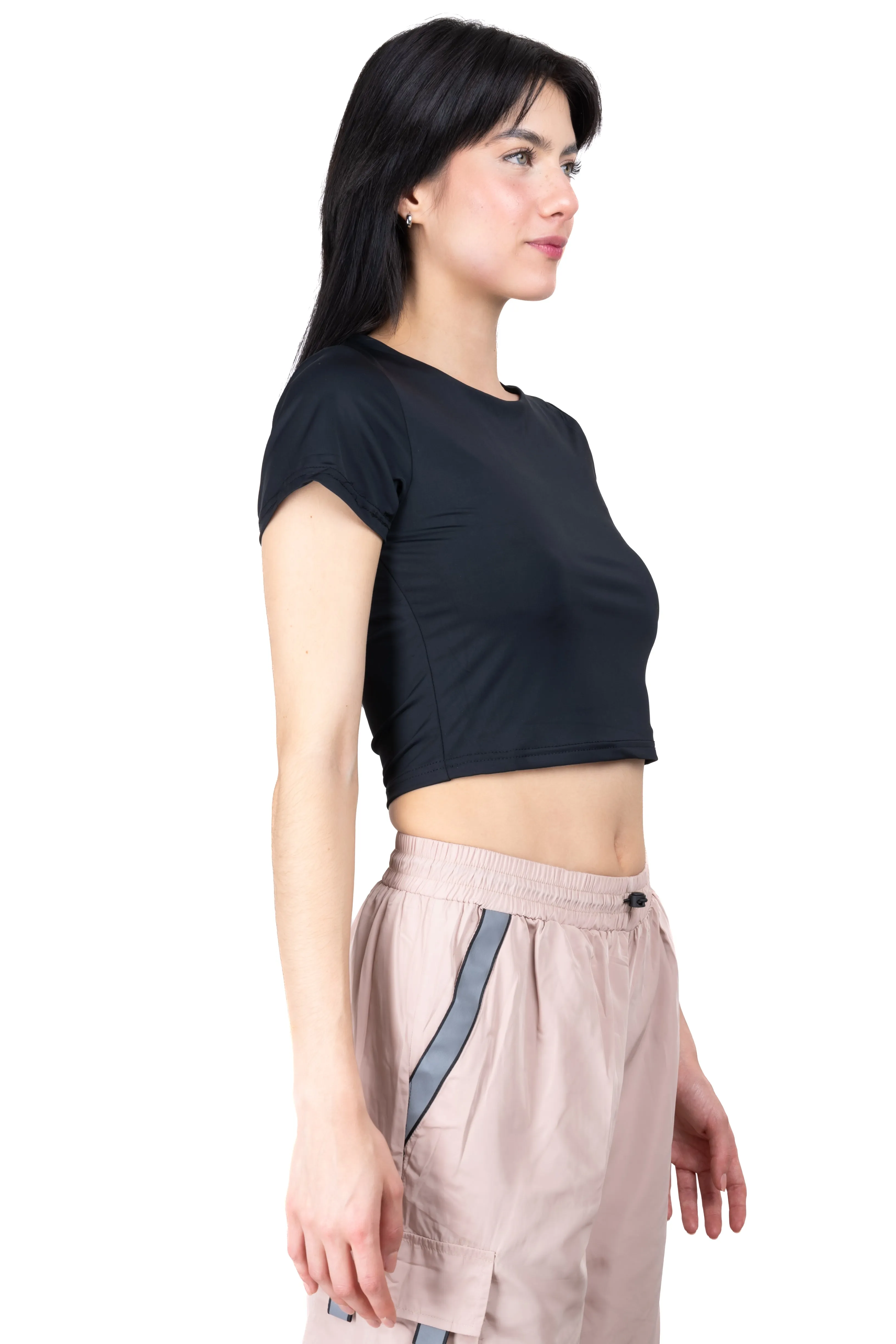 Playera cuello redondo manga corta sold by Shasa product image thumbnail 3