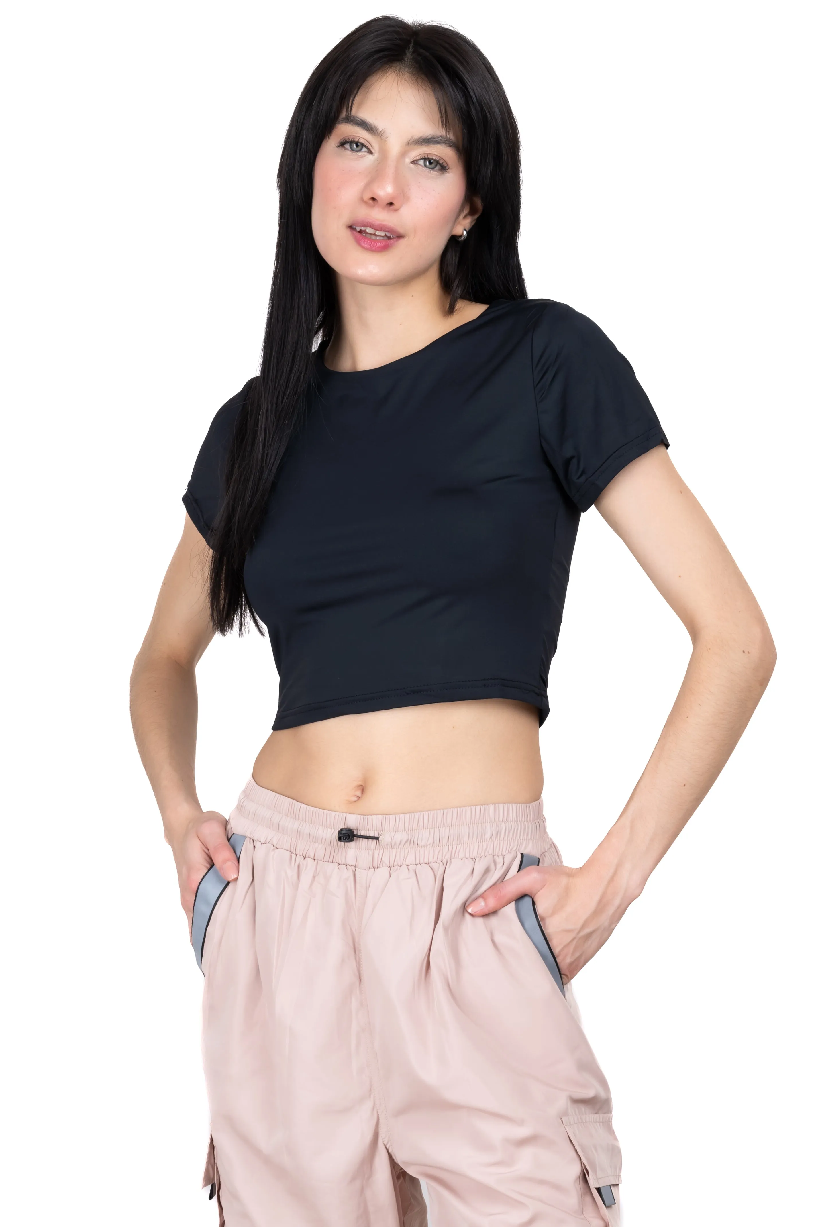 Playera cuello redondo manga corta sold by Shasa