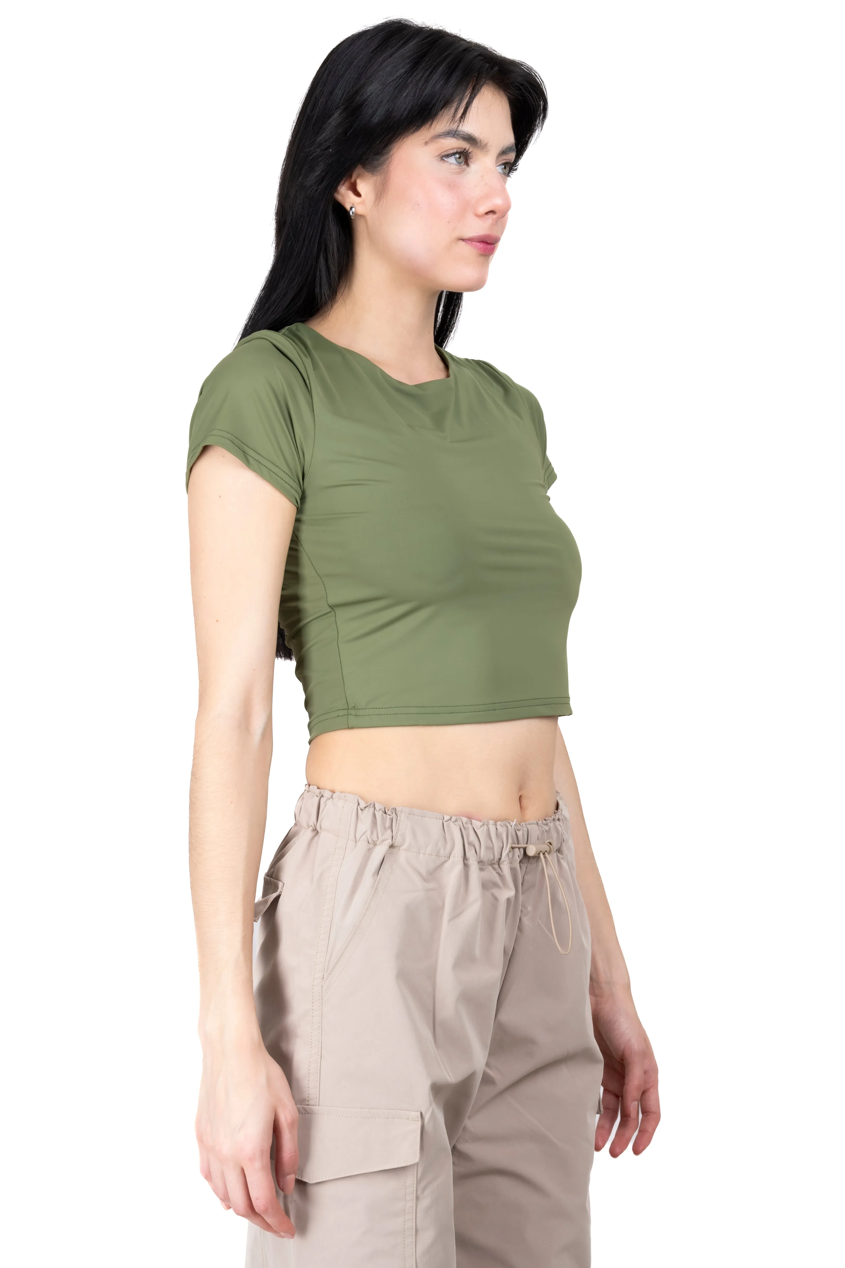 Playera cuello redondo manga corta sold by Shasa product image thumbnail 3