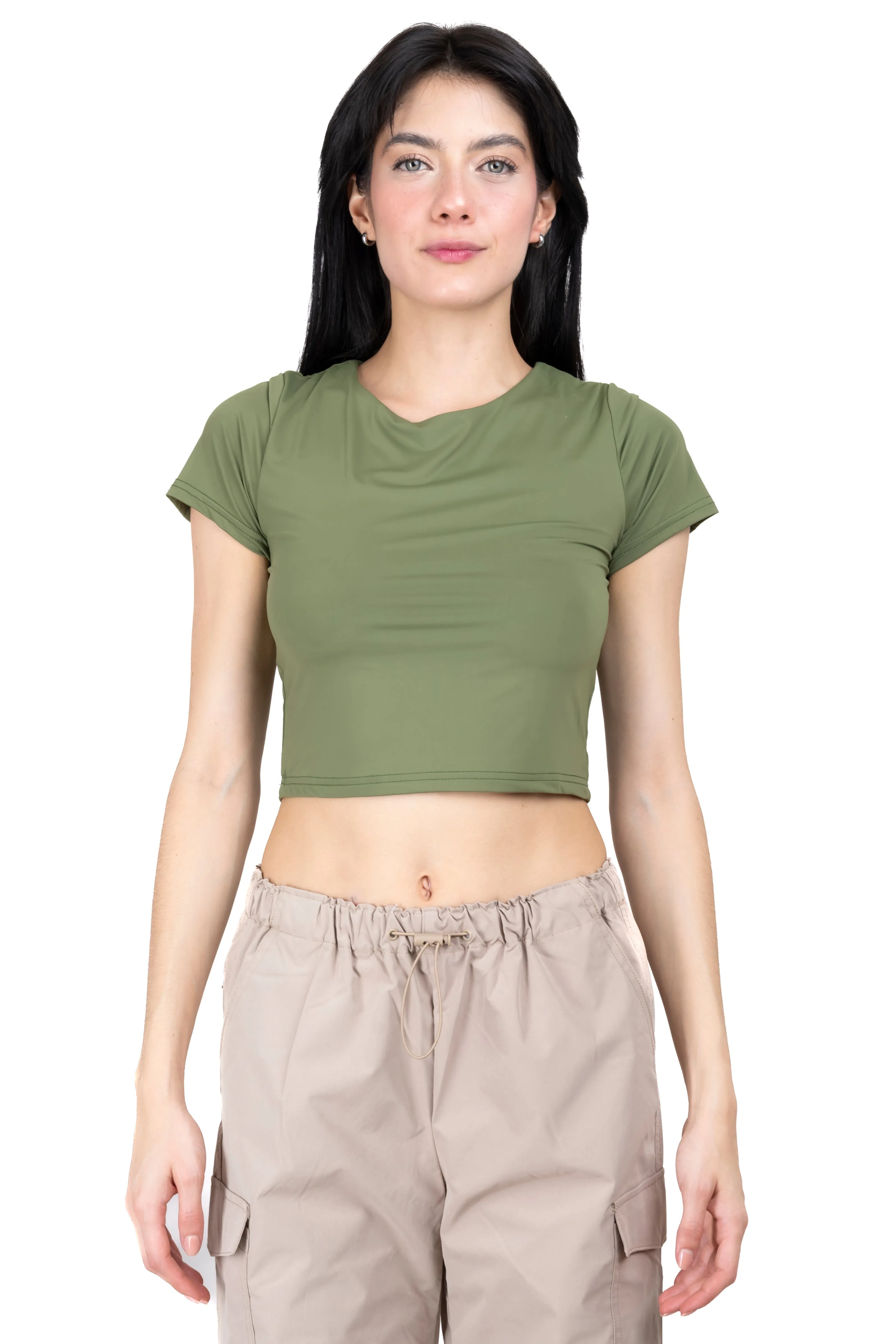 Playera cuello redondo manga corta sold by Shasa product image thumbnail 2