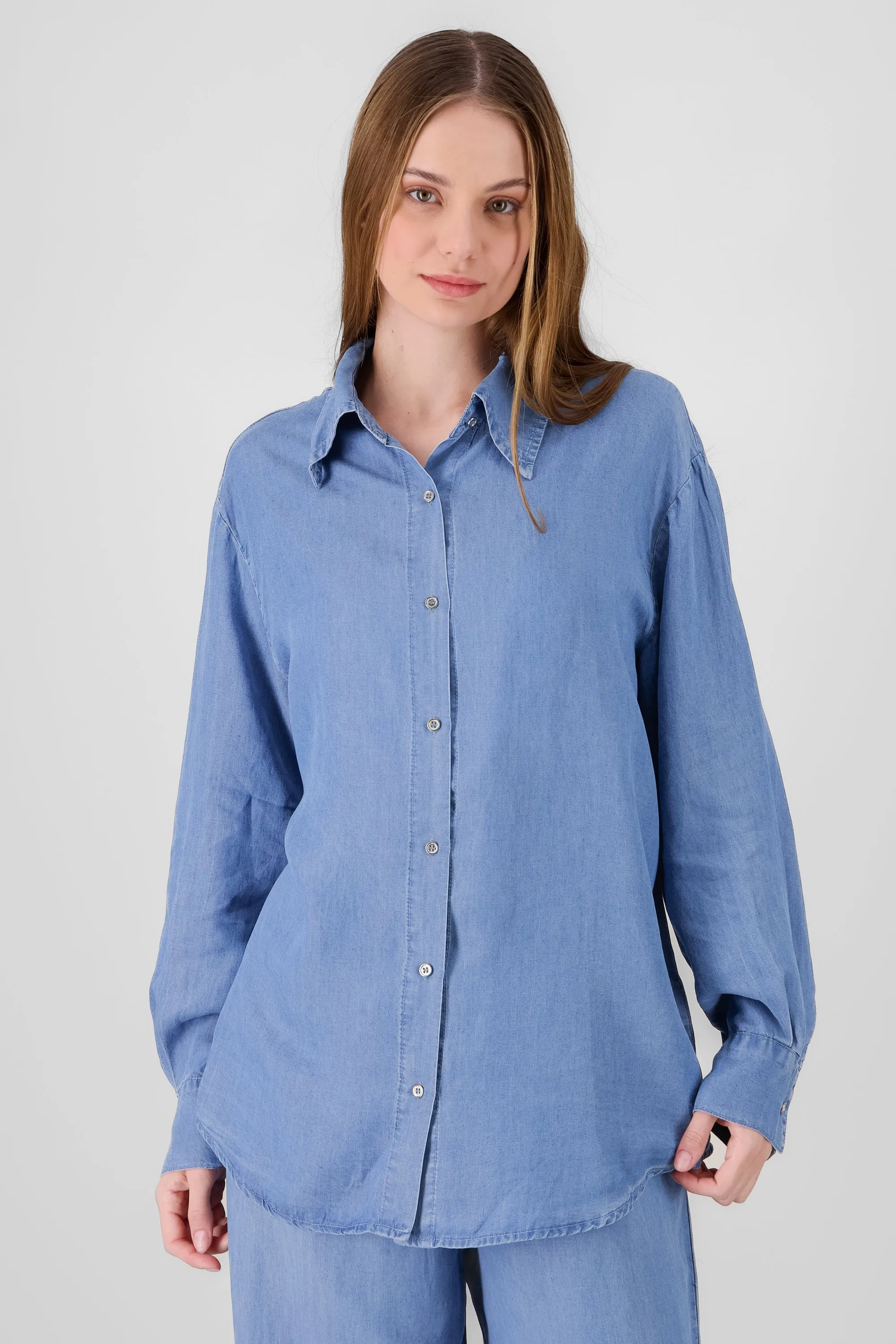 Camisa oversize denim sold by Shasa product image thumbnail 2