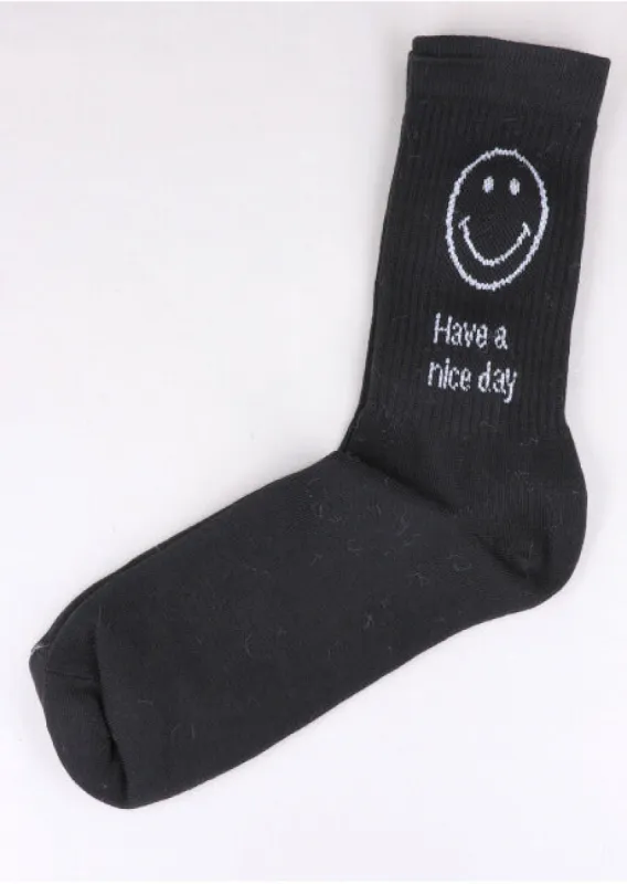 Calcetas Bordado Carita Feliz sold by Shasa