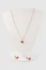 Set Aretes Collar Cerezas sold by Shasa