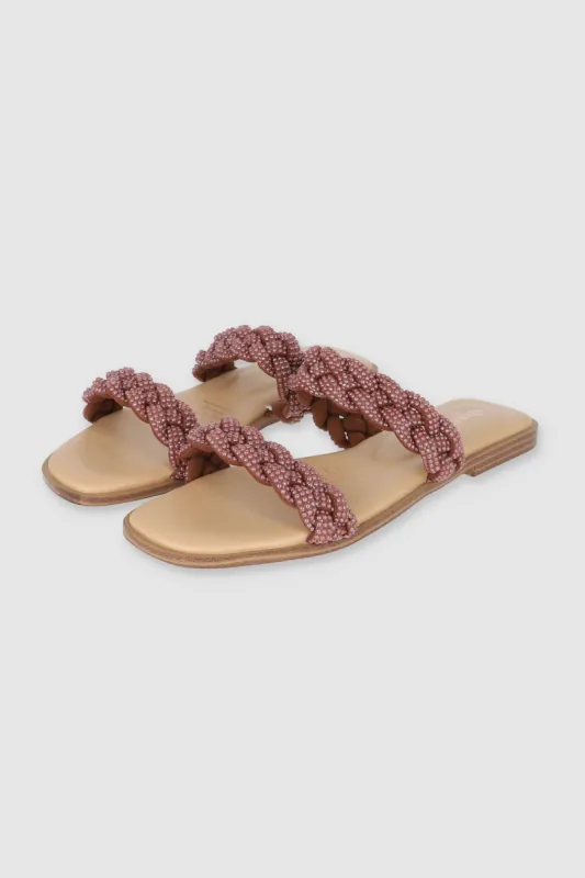 Sandalia Plana Trenza Plana sold by Shasa