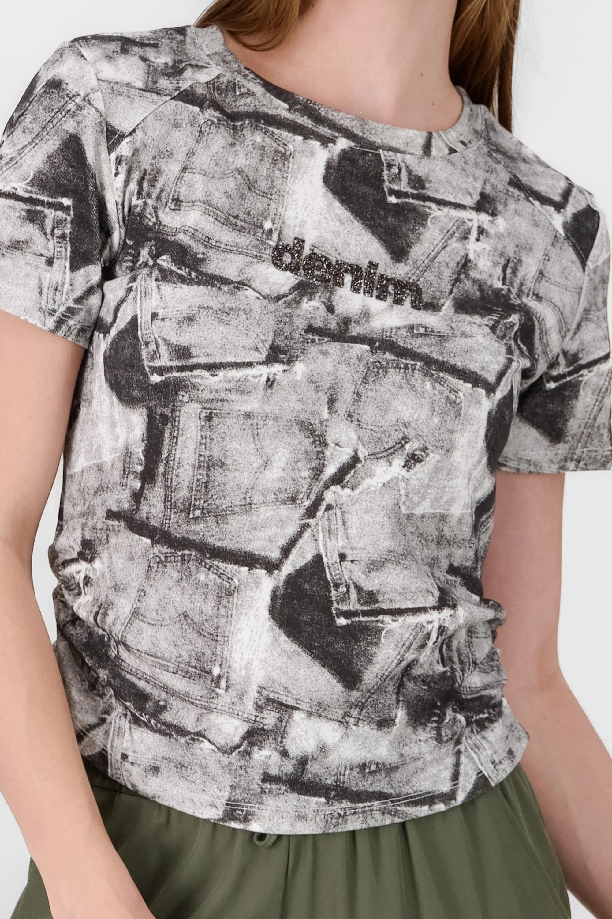 Playera manga corta estampada sold by Shasa product image thumbnail 5