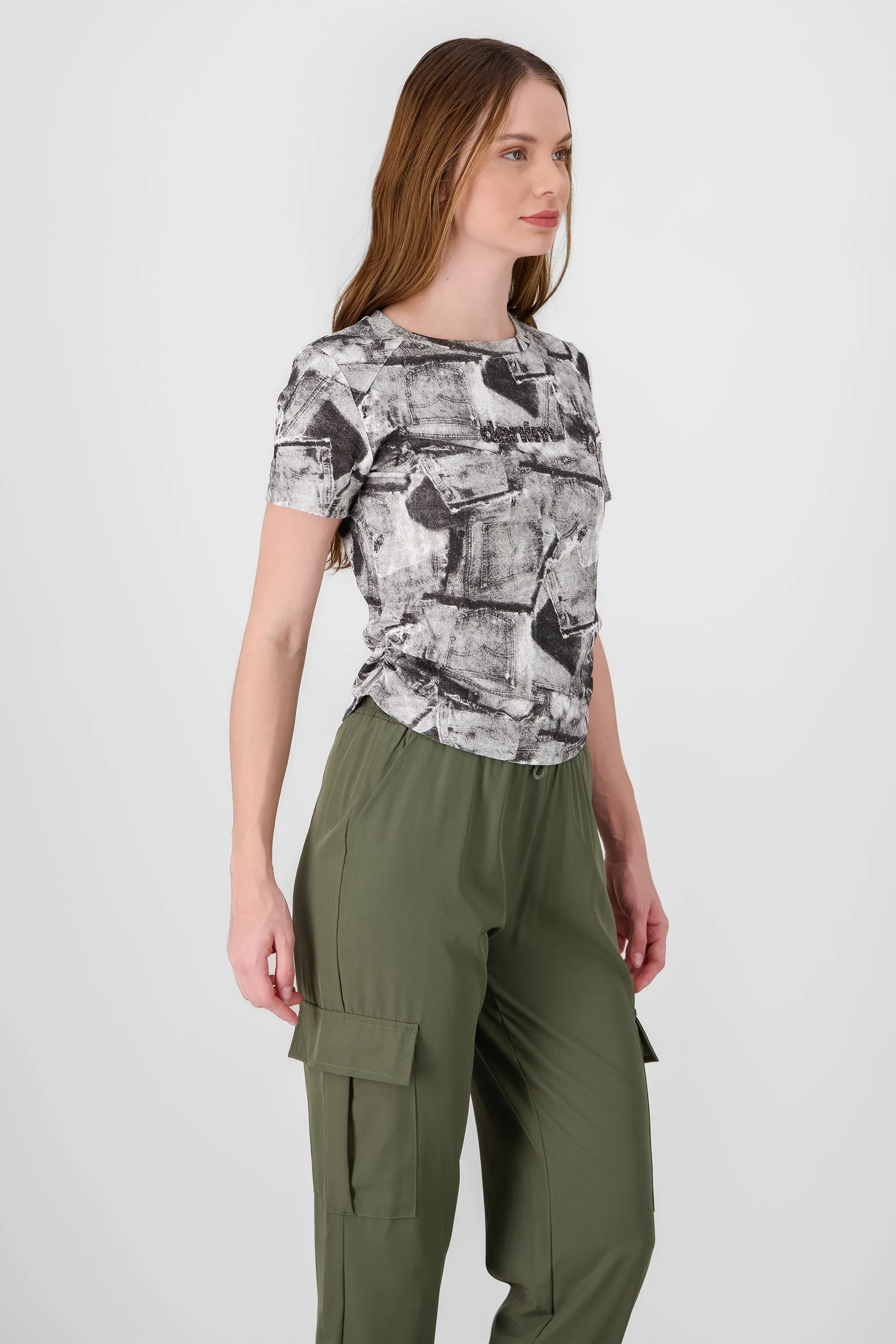 Playera manga corta estampada sold by Shasa product image thumbnail 3