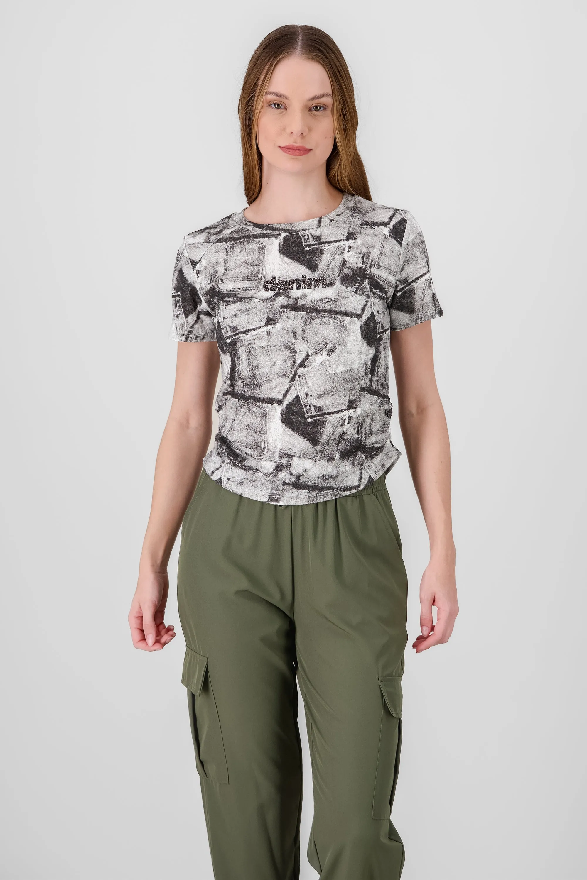 Playera manga corta estampada sold by Shasa