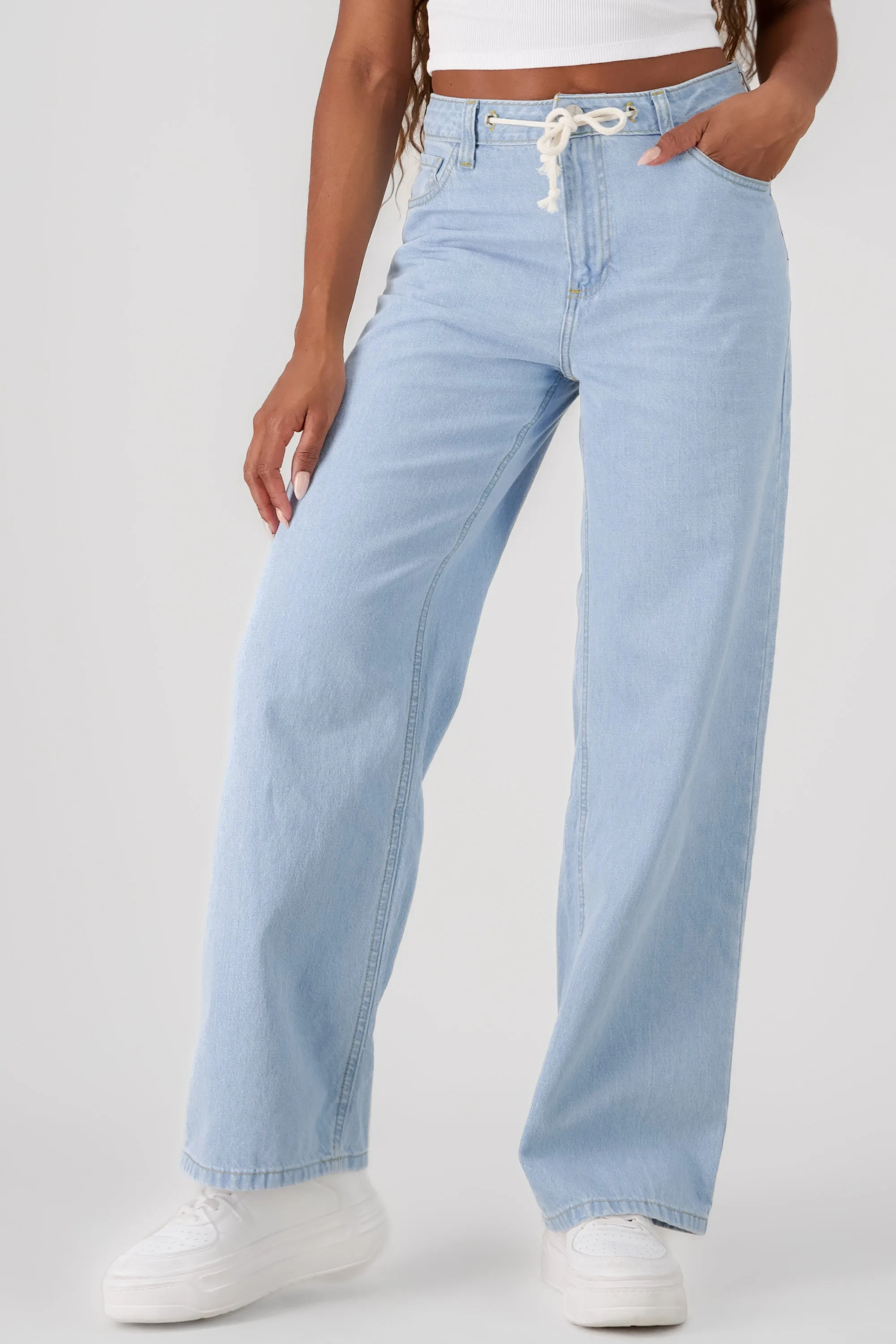 Jeans wide leg con jareta sold by Shasa product image thumbnail 2