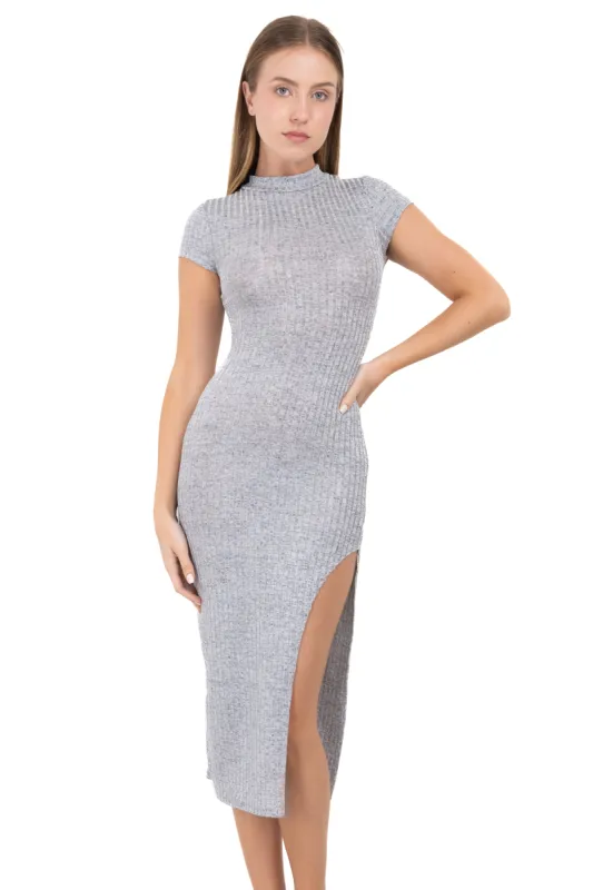 Vestido rib detalle brillo sold by Shasa
