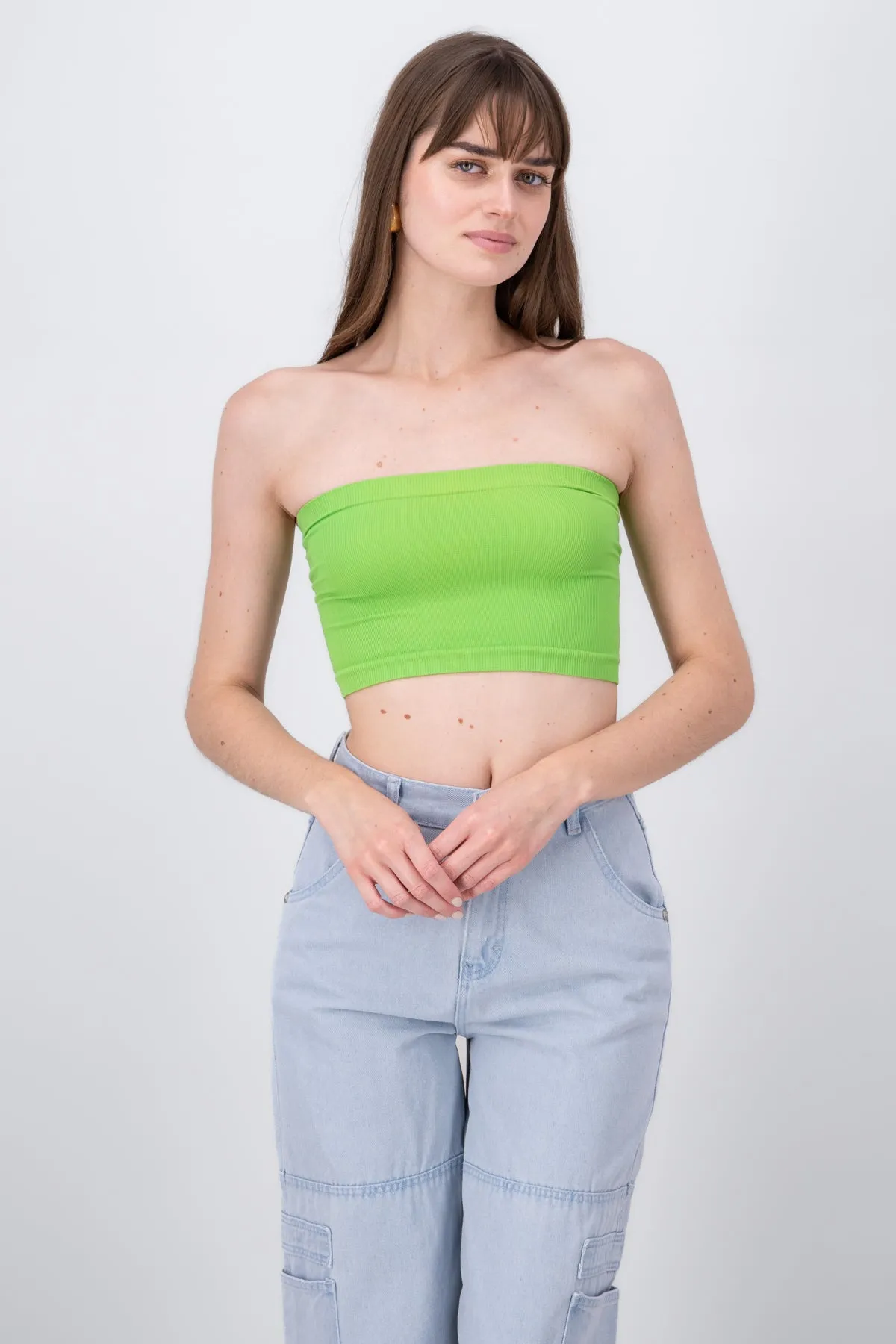 Top Tubo Strapless Rib sold by Shasa product image thumbnail 2