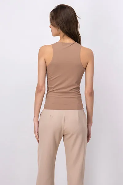 Top acanalado liso cuello redondo sold by Shasa product image thumbnail 4