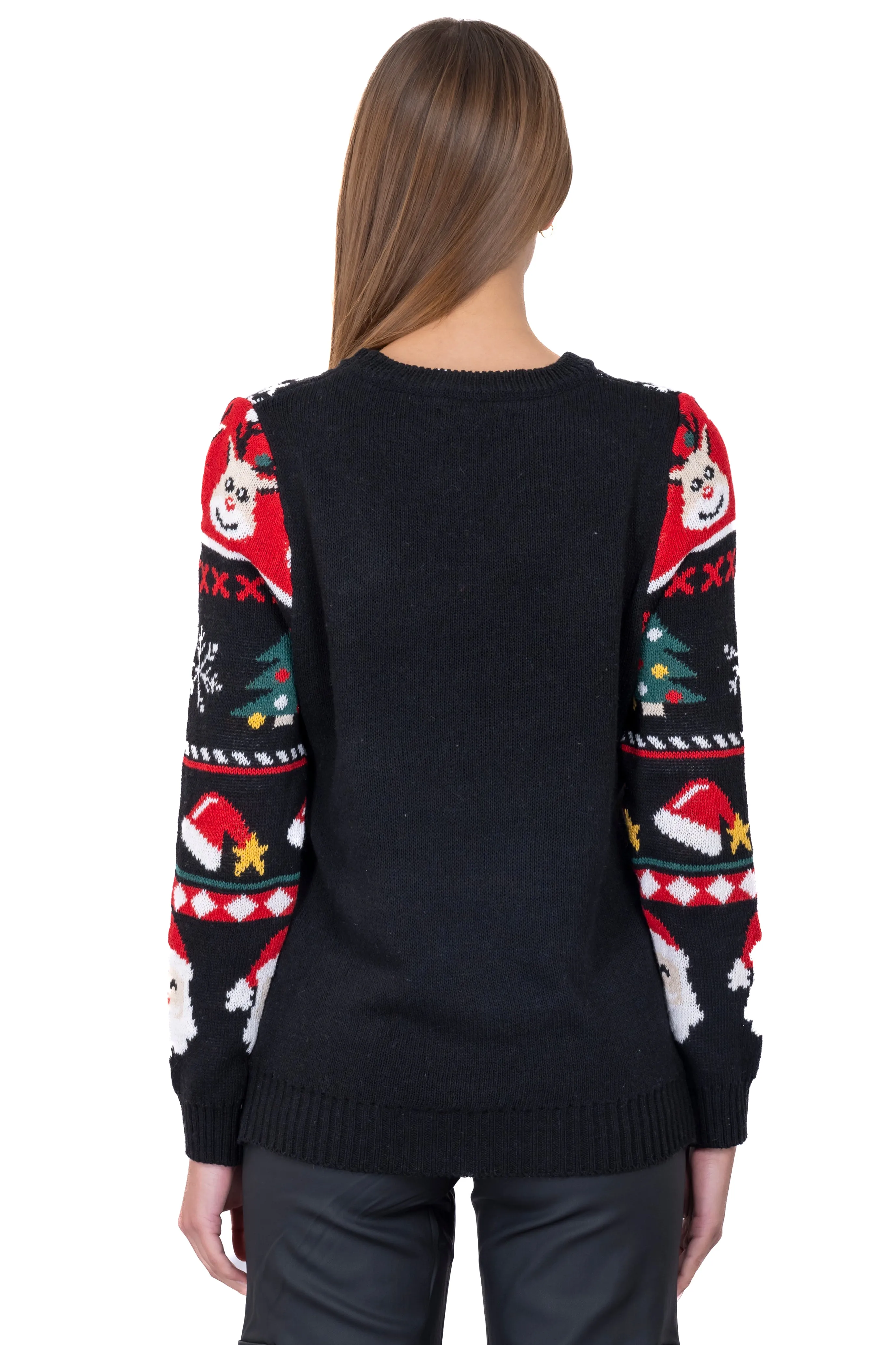 Suéter navideño arbolitos santas luces led sold by Shasa product image thumbnail 4