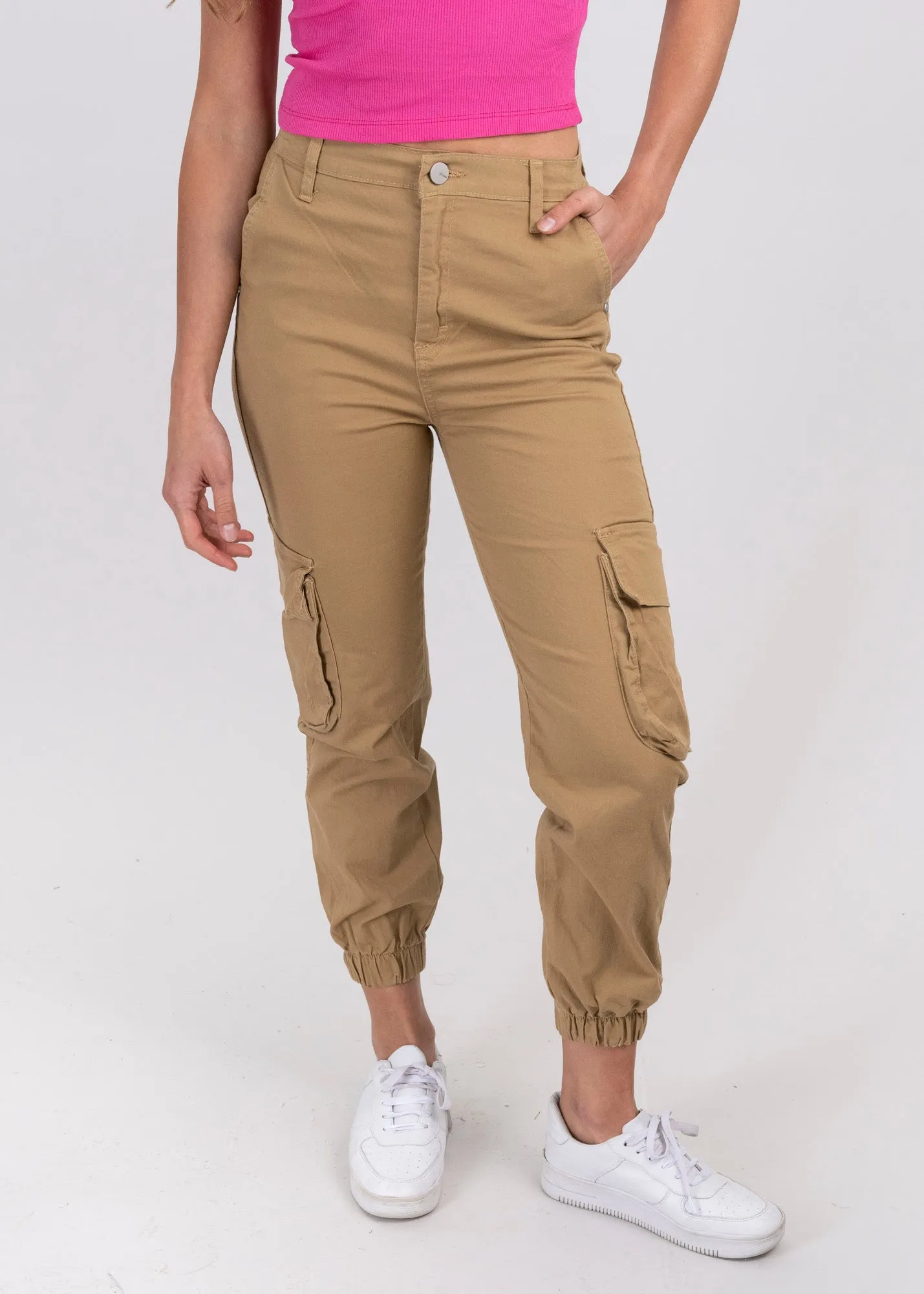 Jeans Cargo Cintura Alta Dos Bolsas sold by Shasa product image thumbnail 2