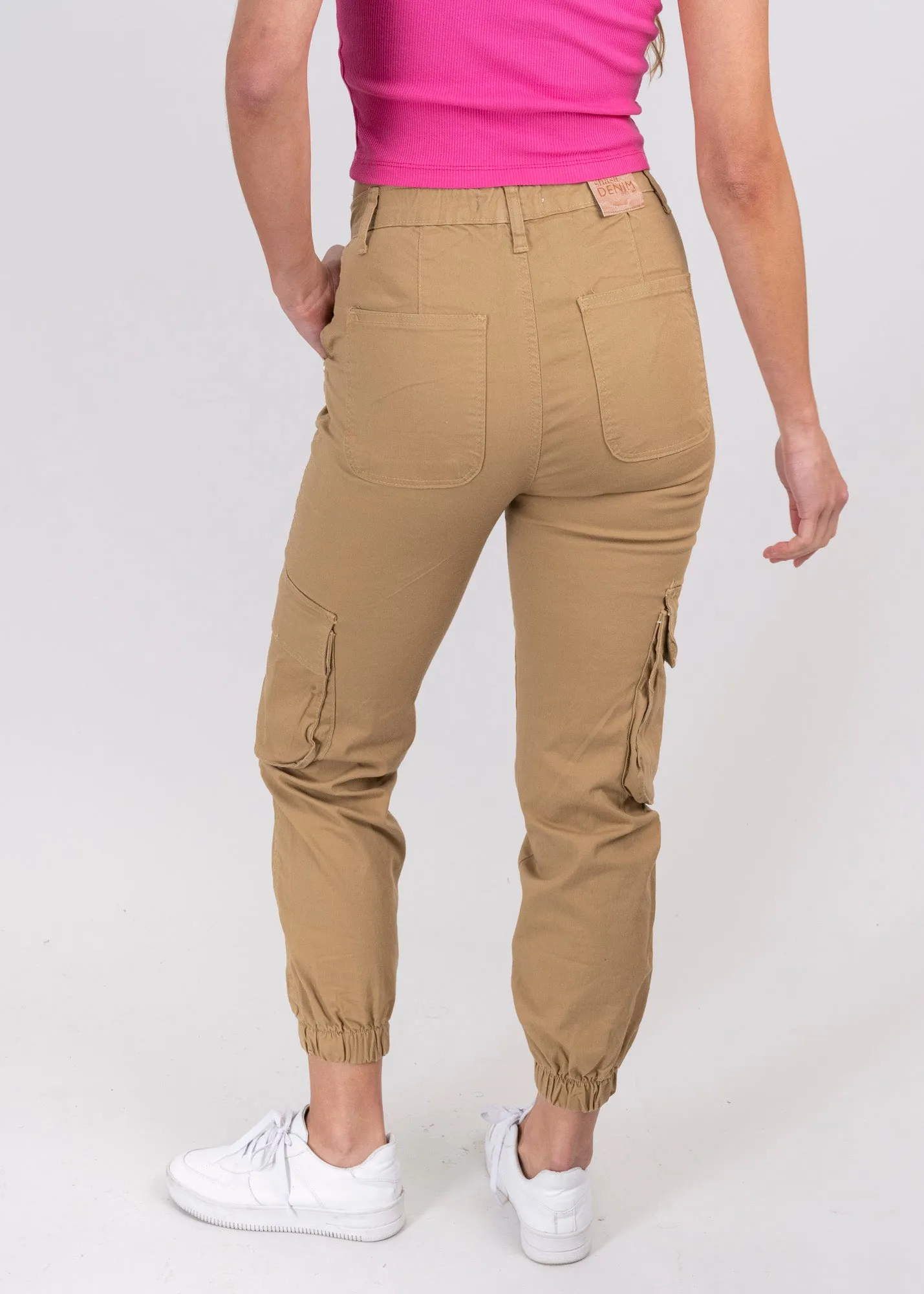 Jeans Cargo Cintura Alta Dos Bolsas sold by Shasa product image thumbnail 4