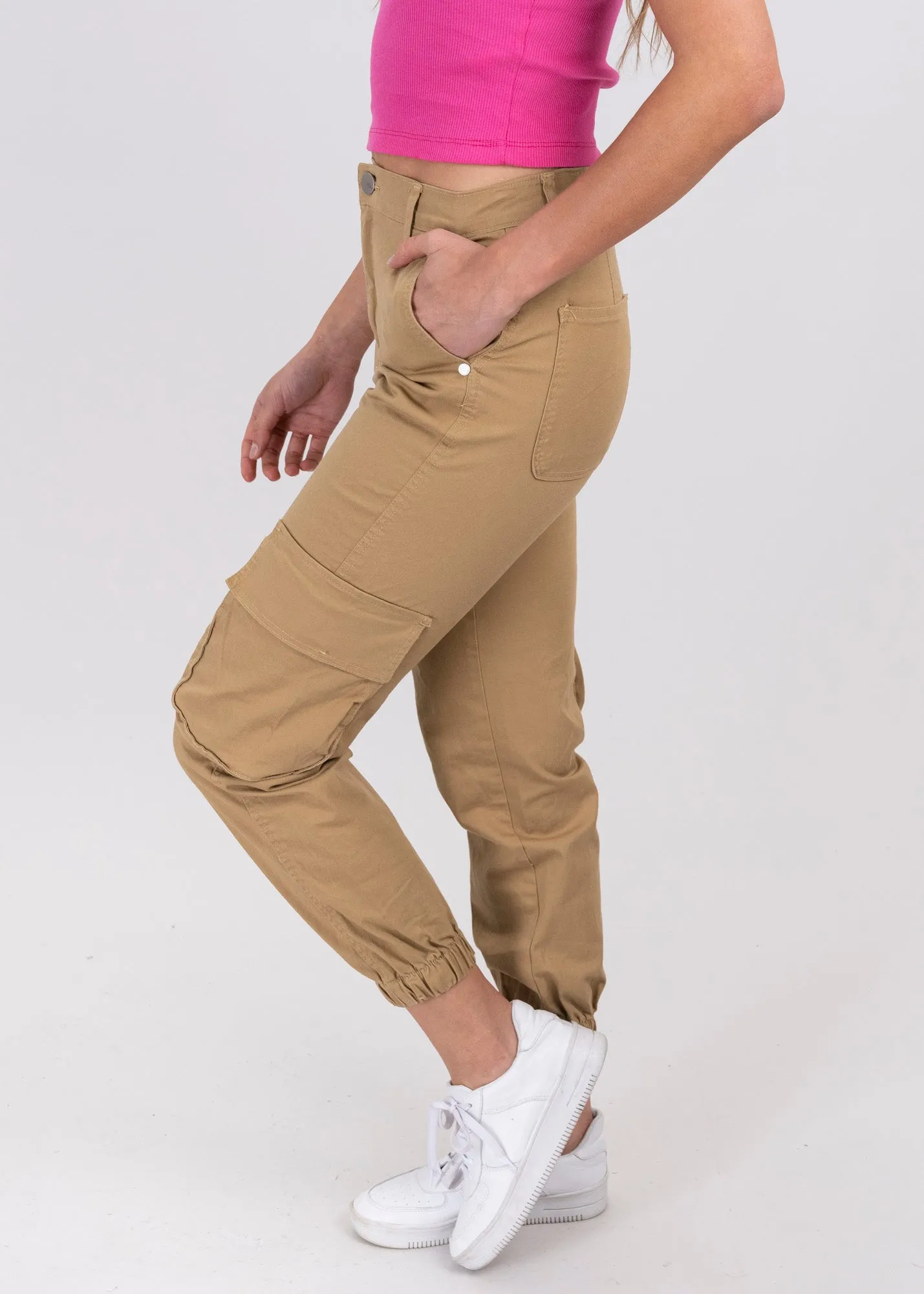 Jeans Cargo Cintura Alta Dos Bolsas sold by Shasa product image thumbnail 3