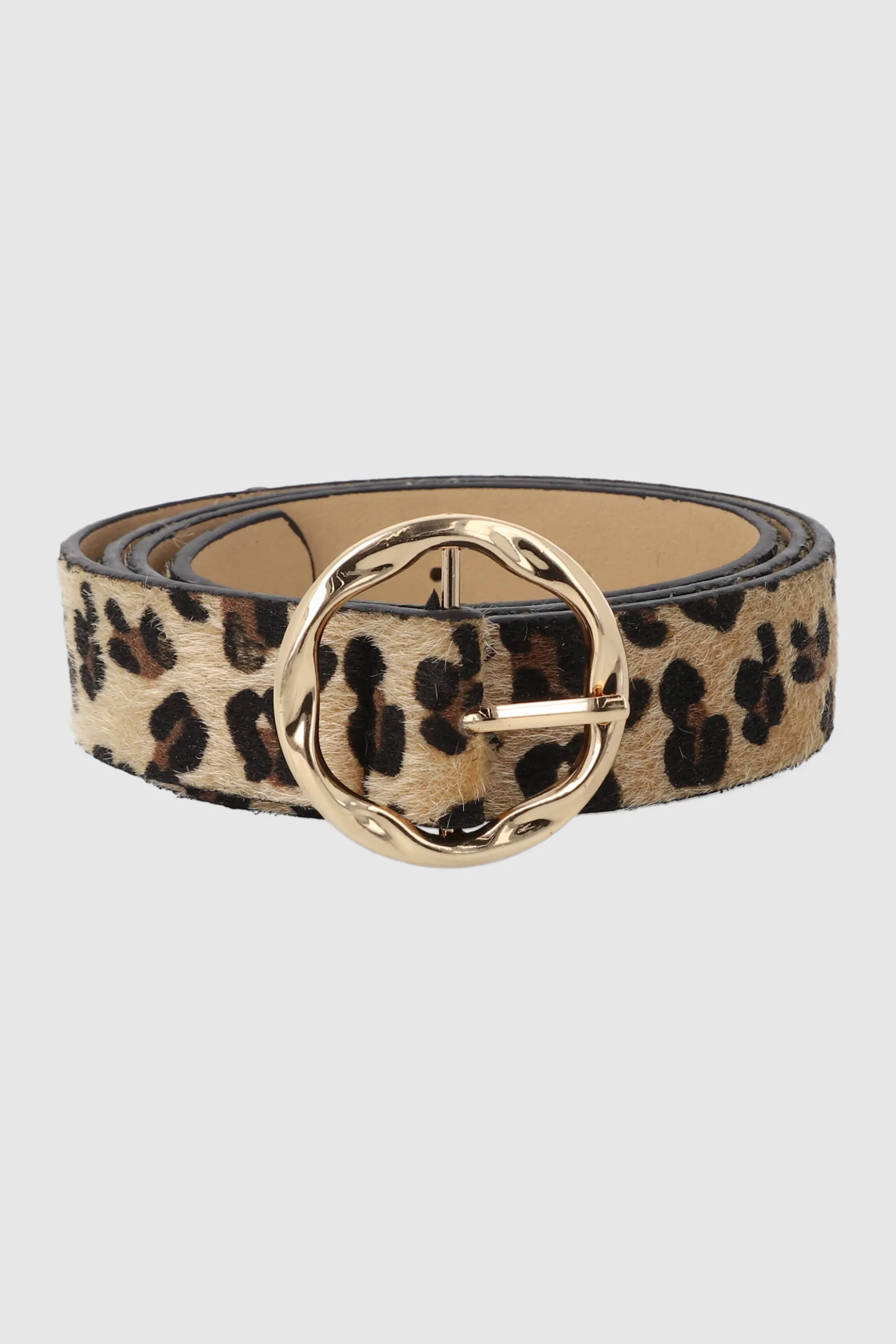 Cinturon leopardo hebilla aro sold by Shasa