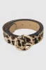 Cinturon leopardo hebilla aro sold by Shasa