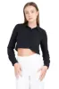 Blusa crop cuello solapa sold by Shasa