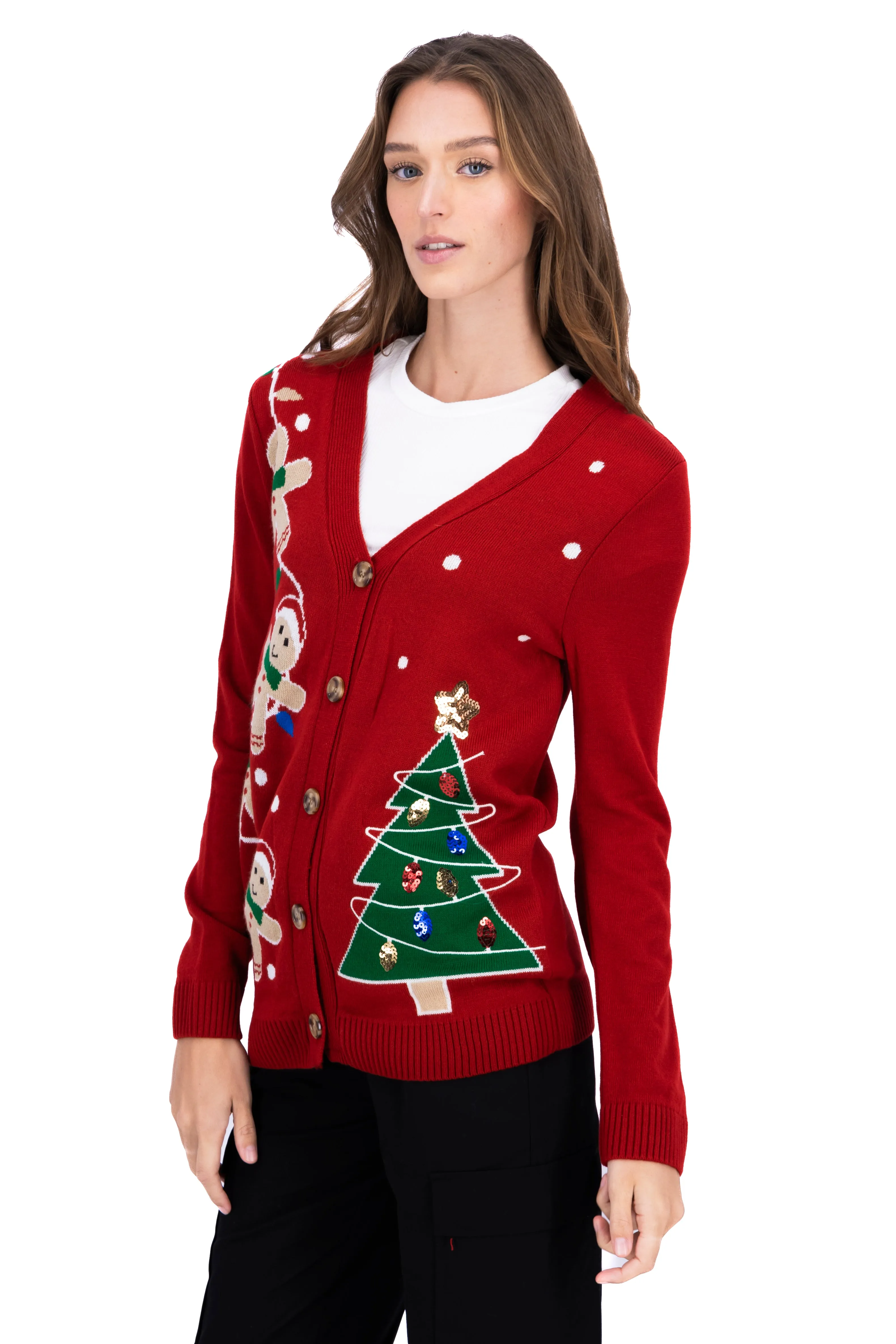 Cardigán navidad galletas de jengibre sold by Shasa product image thumbnail 3