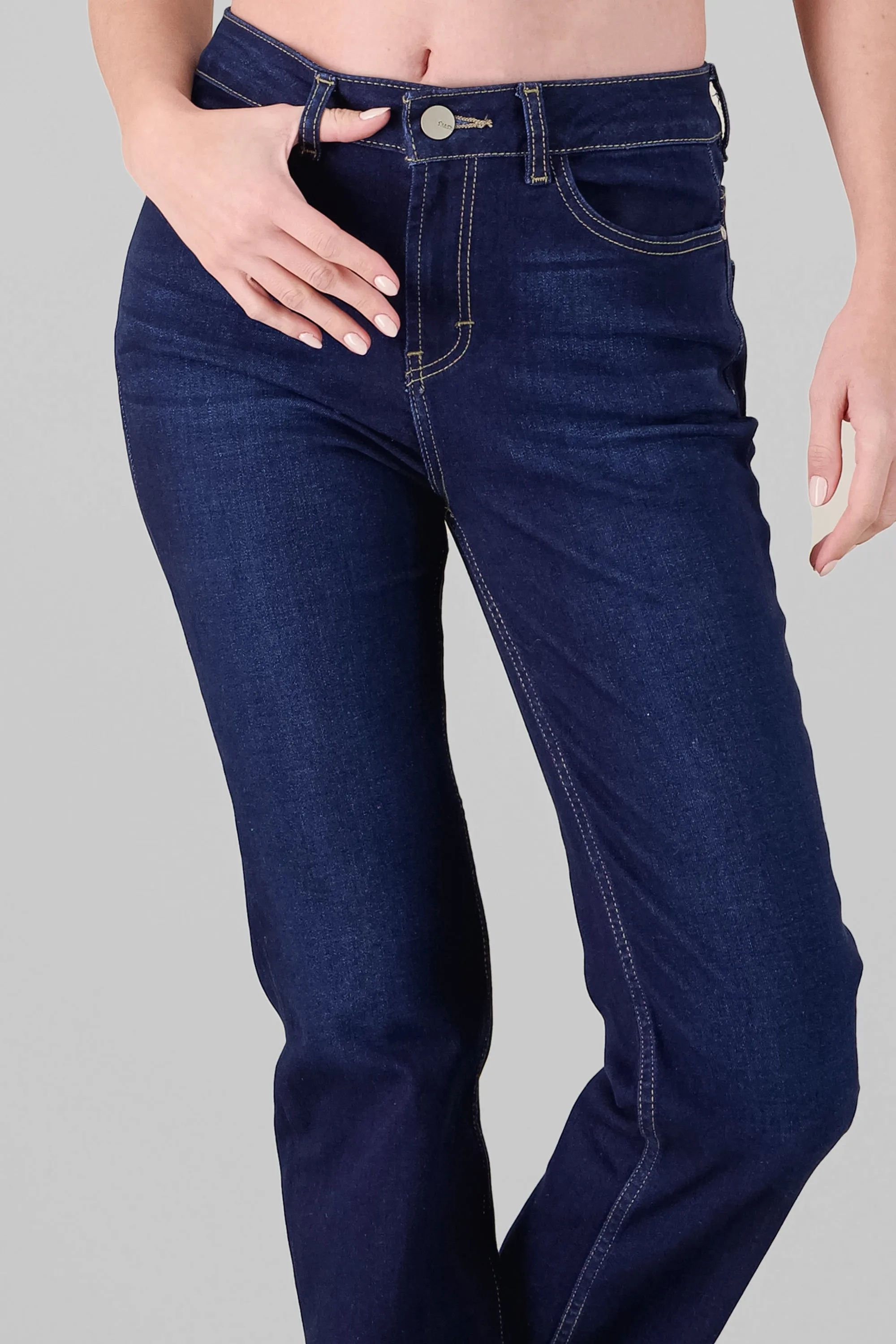 Jeans bootcut slit sold by Shasa product image thumbnail 5