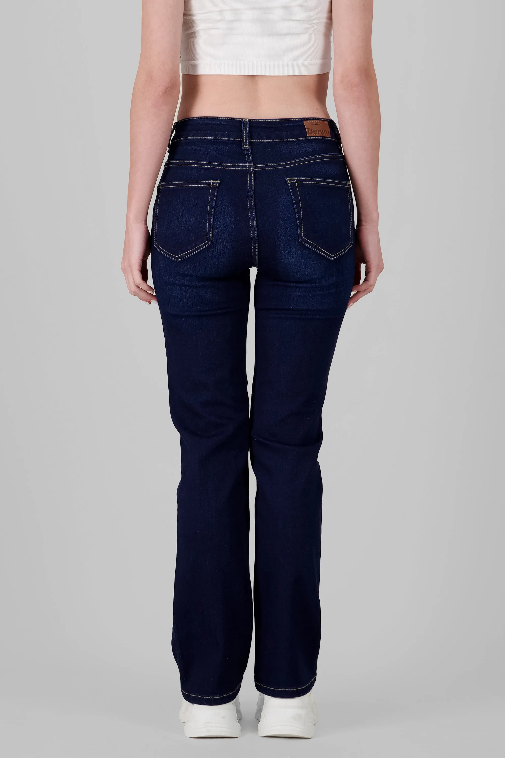 Jeans bootcut slit sold by Shasa product image thumbnail 4