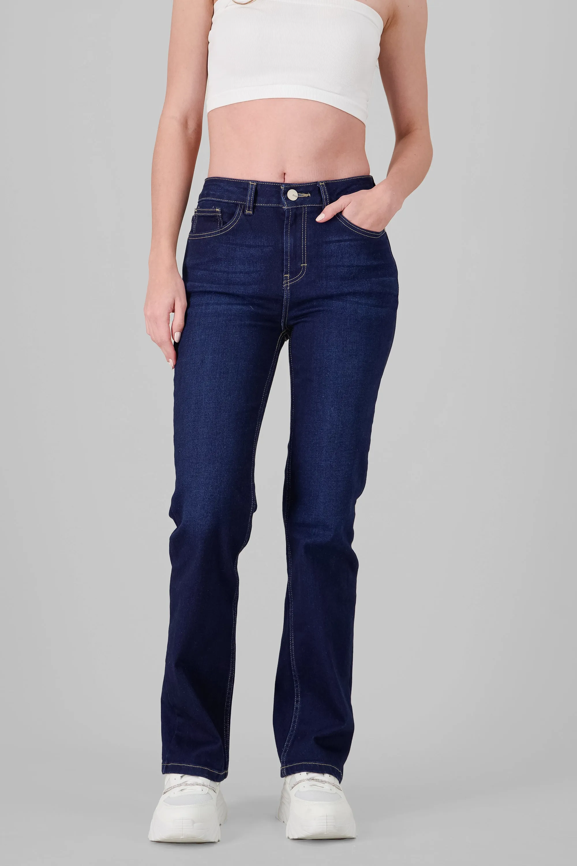 Jeans bootcut slit sold by Shasa product image thumbnail 2