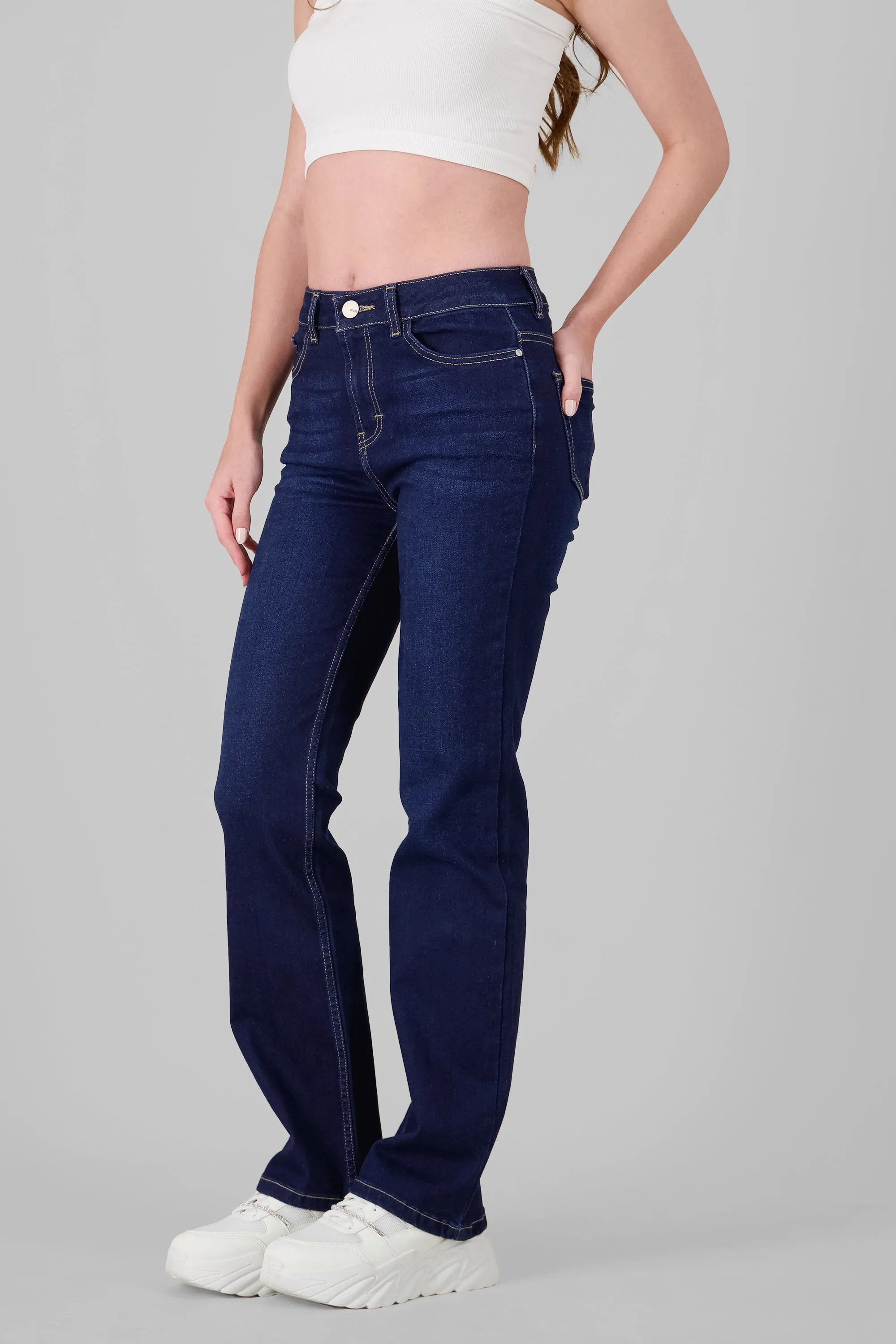 Jeans bootcut slit sold by Shasa product image thumbnail 3