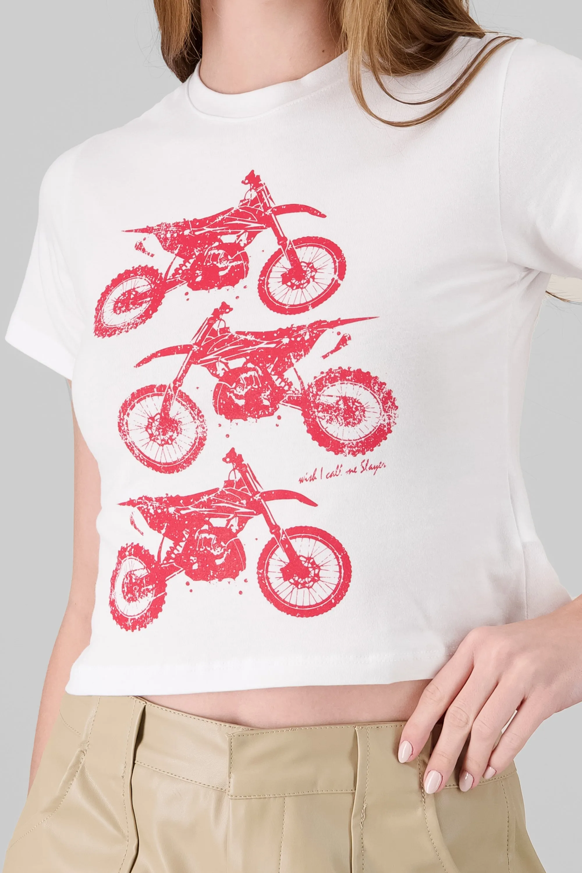 Playera corta estampado motos sold by Shasa product image thumbnail 5