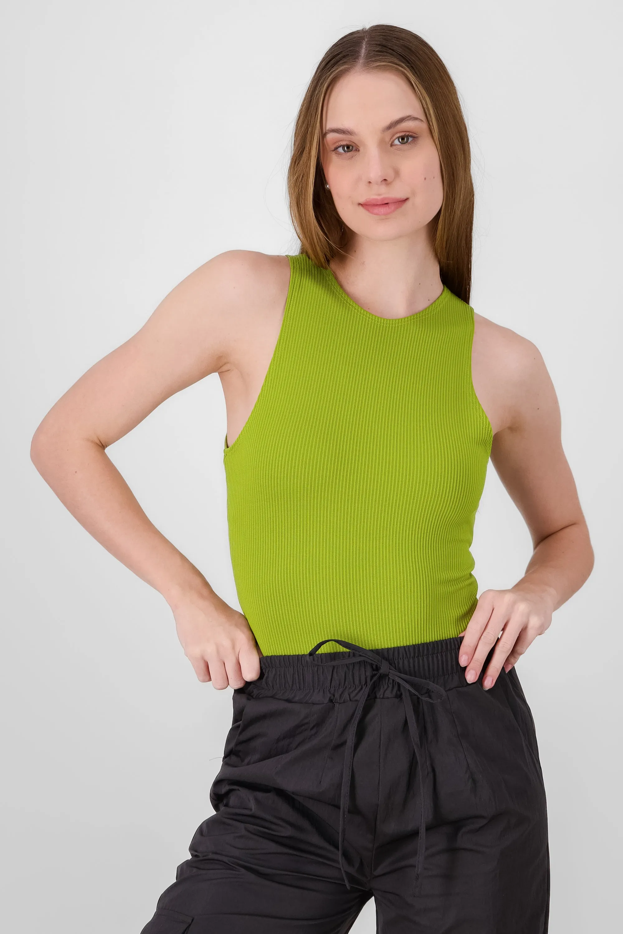 Bodysuit rib sin mangas sold by Shasa