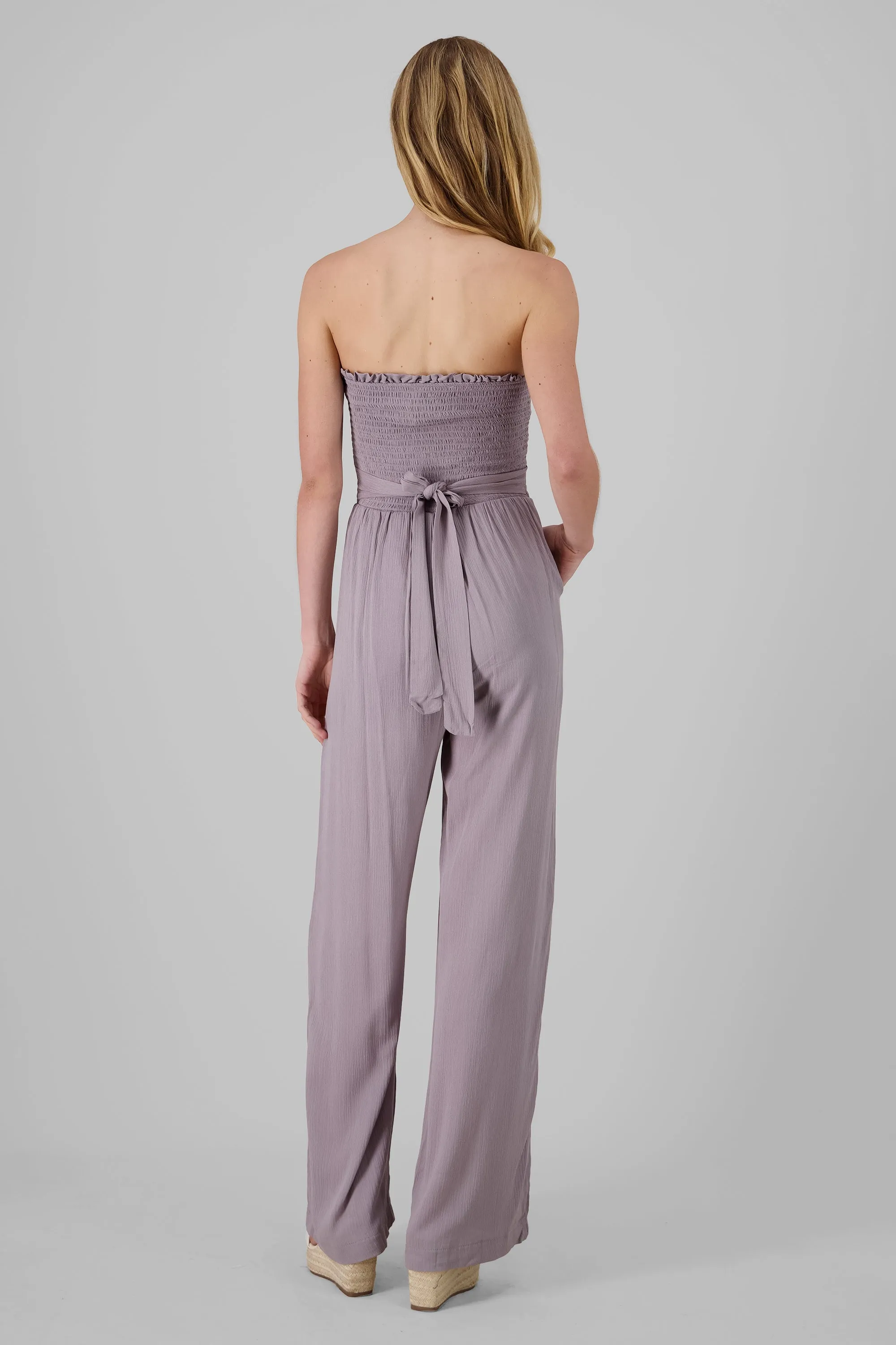 Jumpsuit bandeau wide leg sold by Shasa product image thumbnail 4