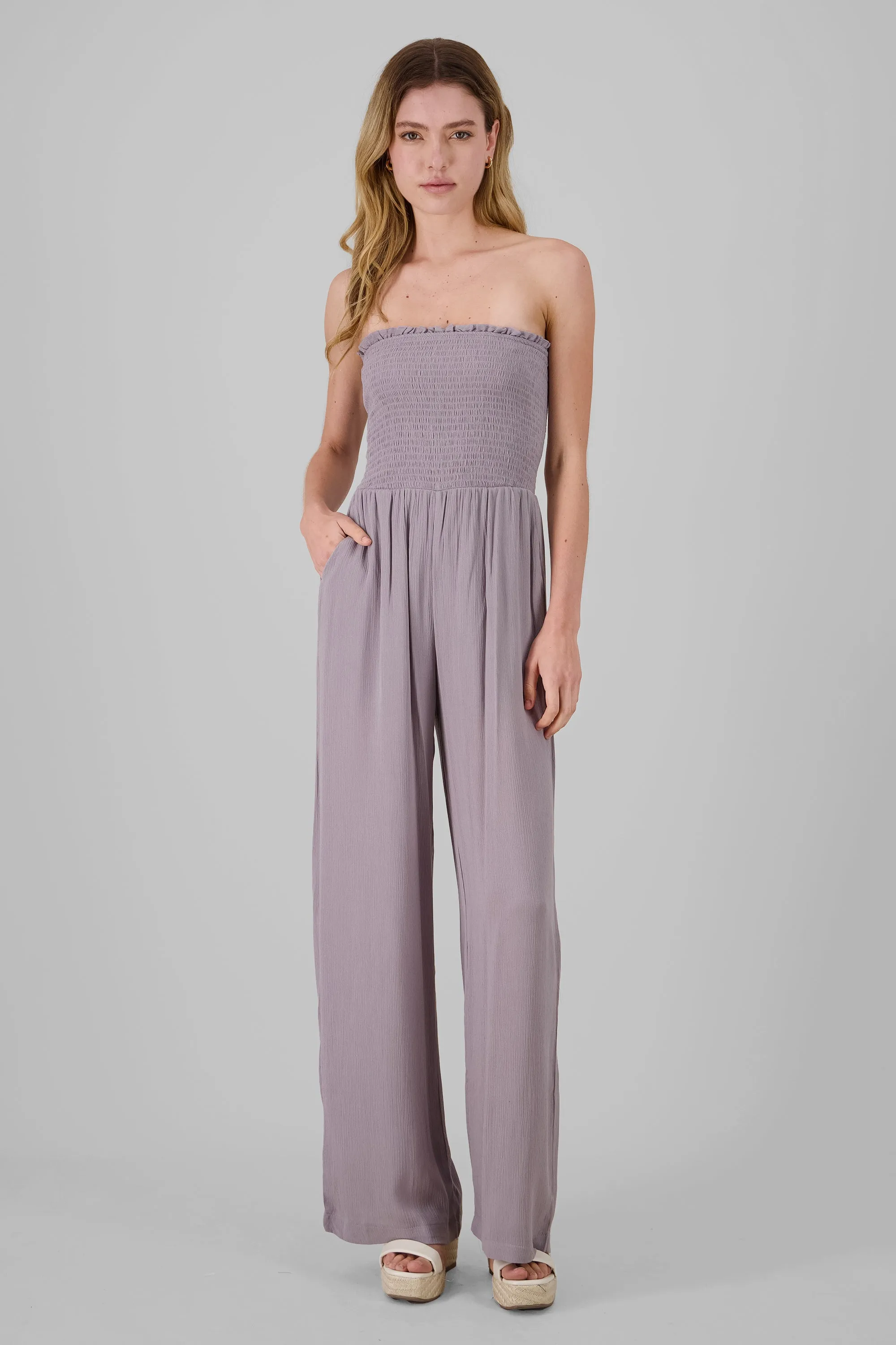 Jumpsuit bandeau wide leg sold by Shasa product image thumbnail 2