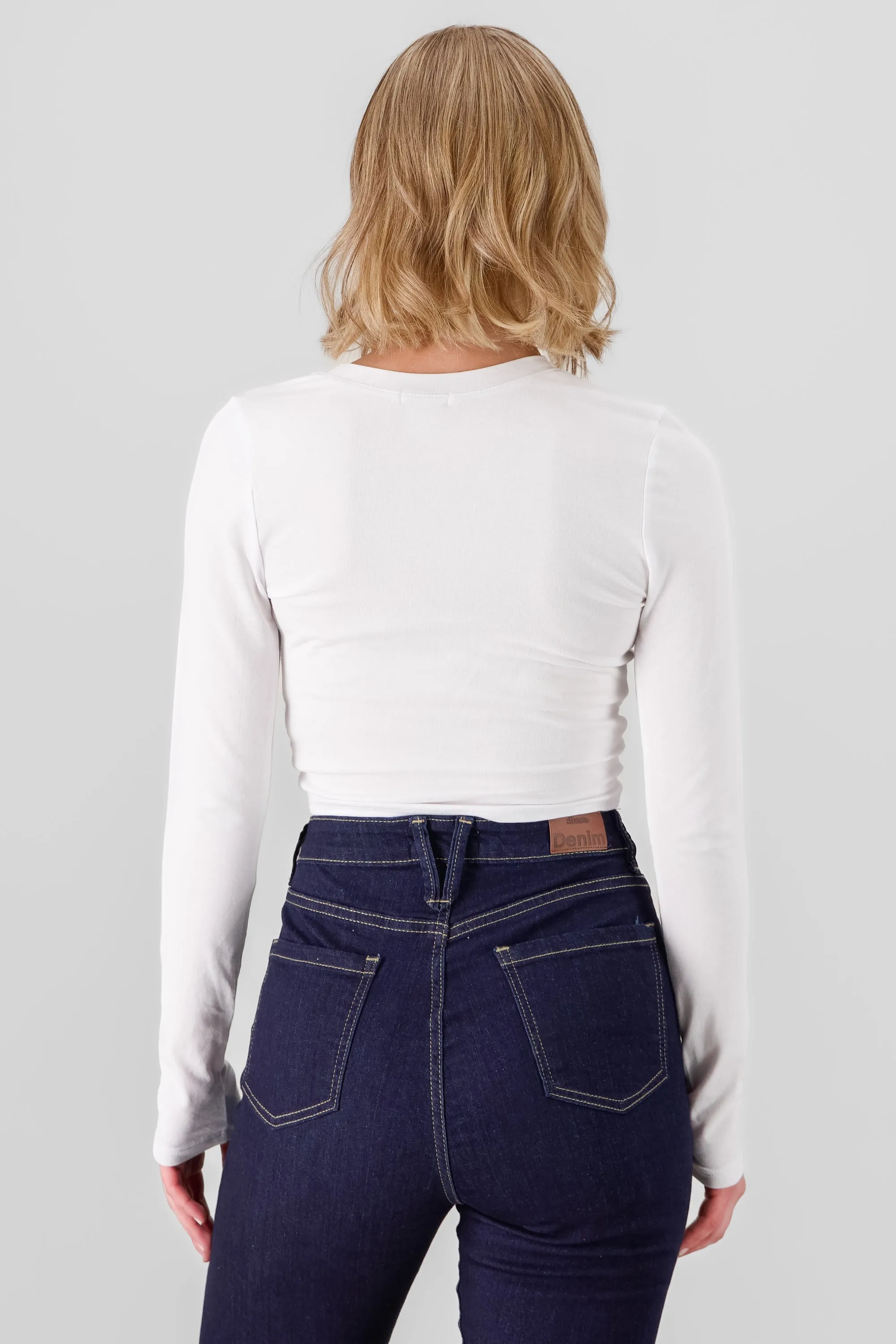 Top manga larga cruzado sold by Shasa product image thumbnail 4